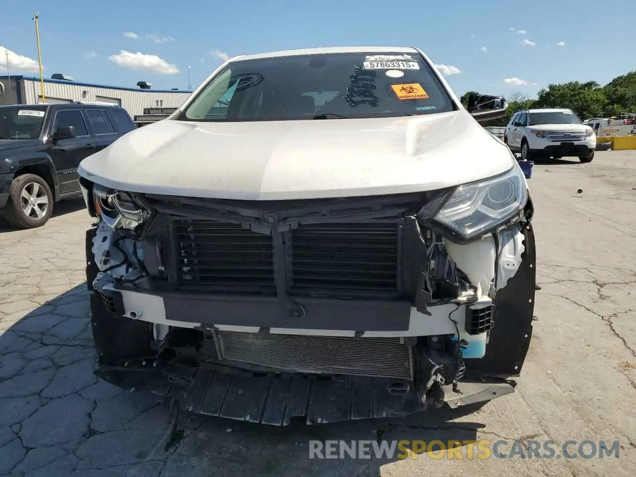 5 Фотография поврежденного автомобиля 2GNAXUEV0K6251596 CHEVROLET EQUINOX 2019