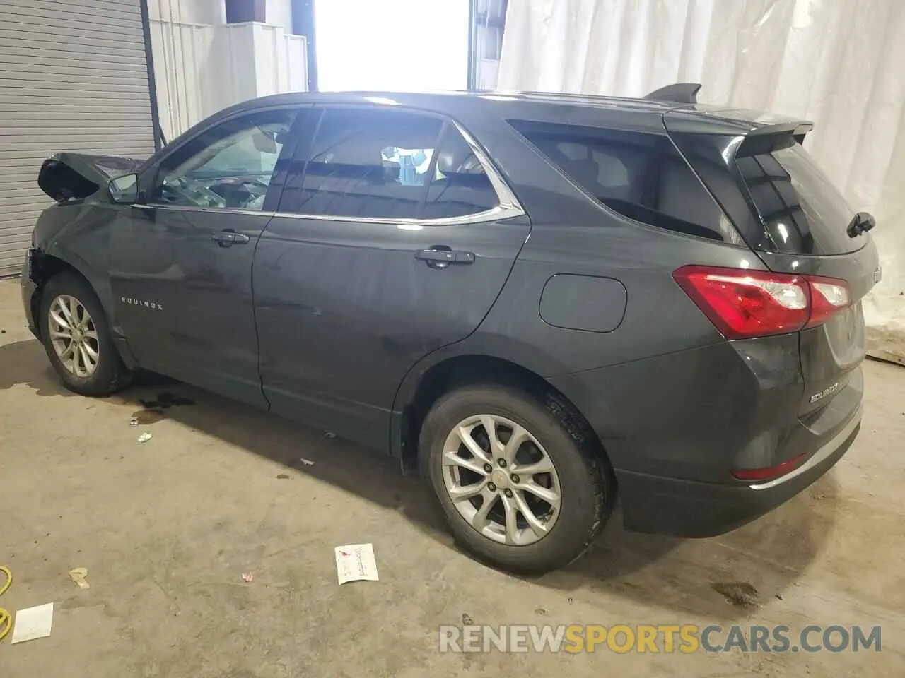 2 Photograph of a damaged car 2GNAXUEV0K6278877 CHEVROLET EQUINOX 2019