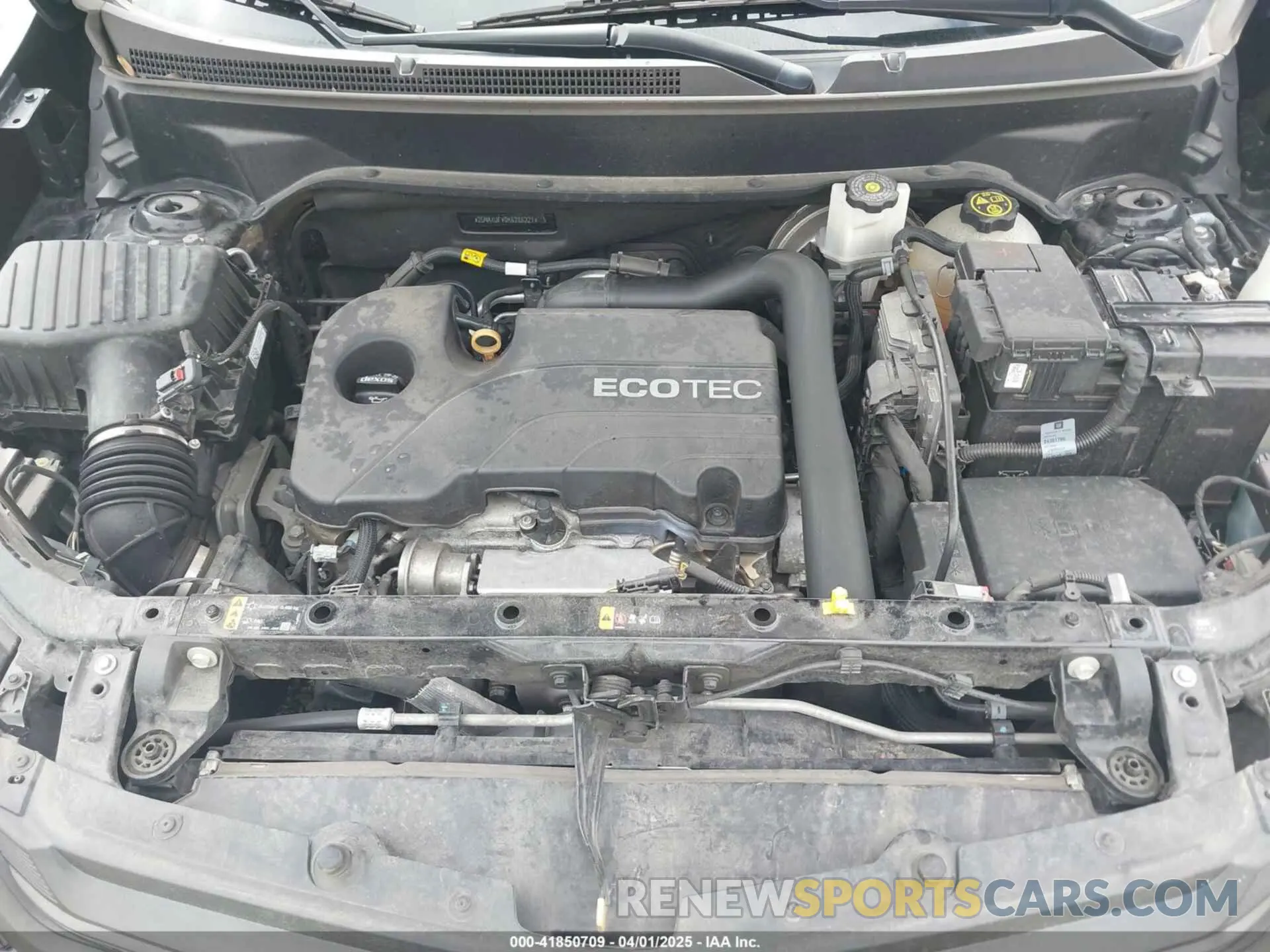 10 Photograph of a damaged car 2GNAXUEV0K6286221 CHEVROLET EQUINOX 2019