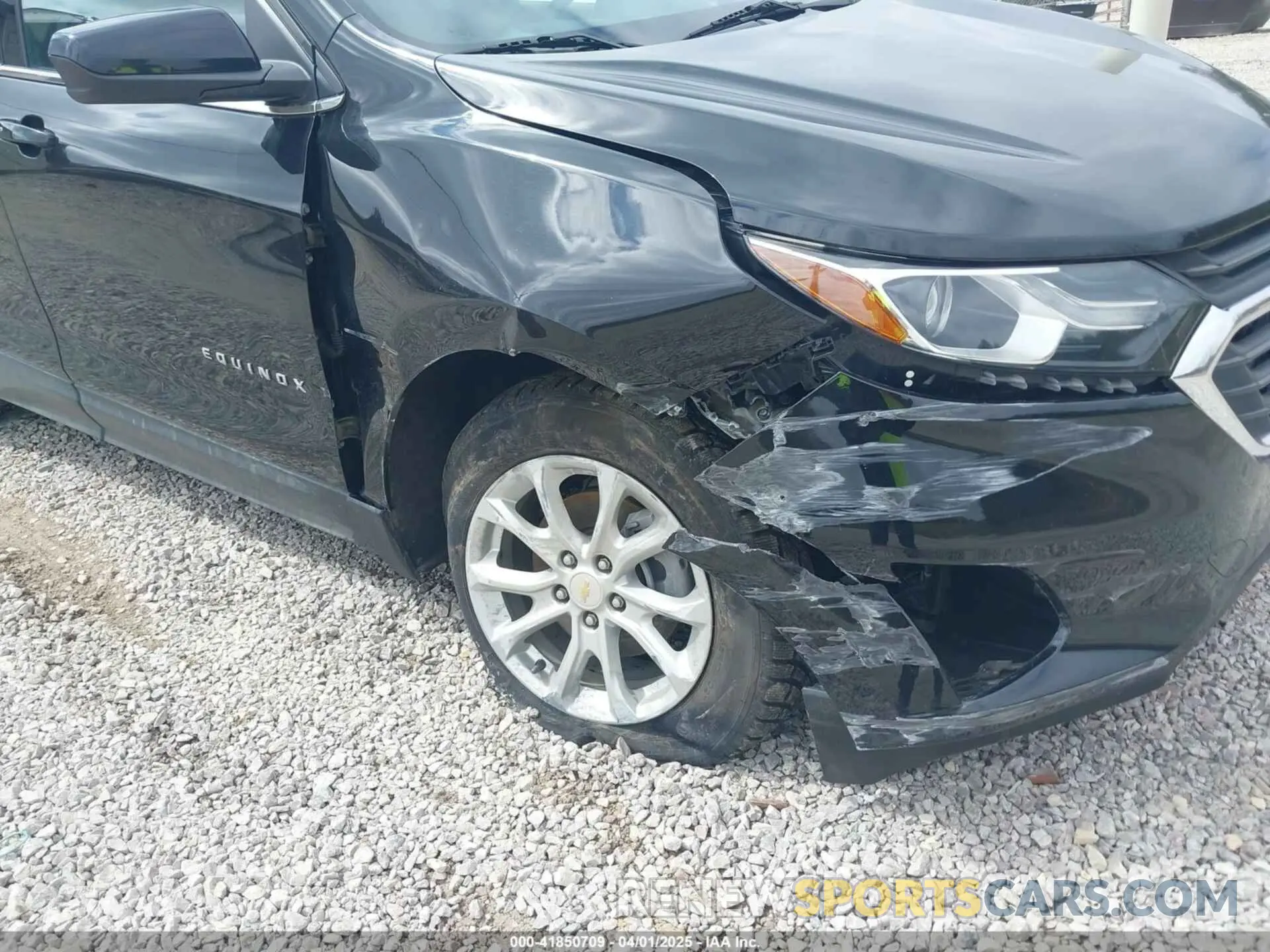 6 Photograph of a damaged car 2GNAXUEV0K6286221 CHEVROLET EQUINOX 2019