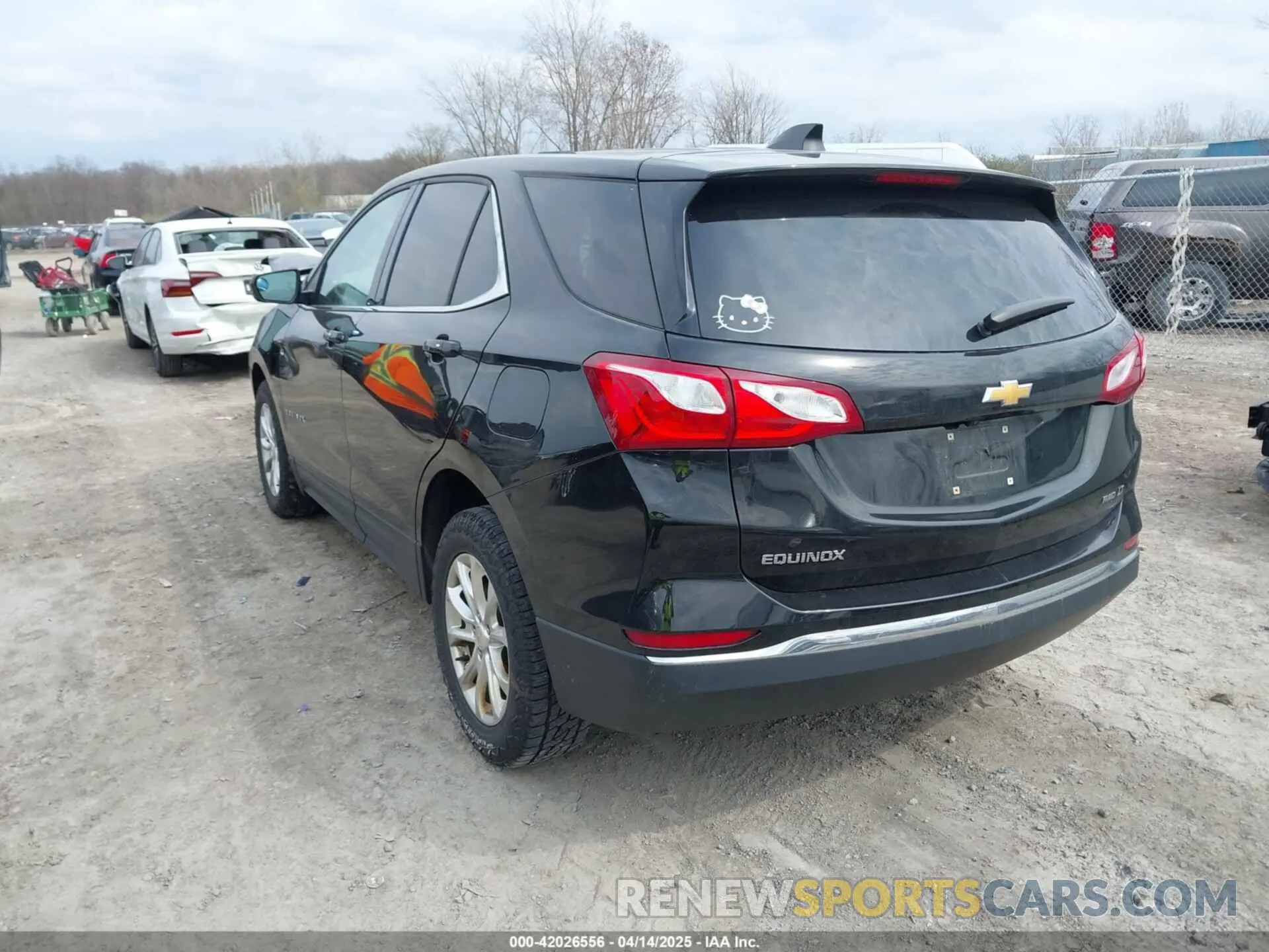 3 Photograph of a damaged car 2GNAXUEV1K6111962 CHEVROLET EQUINOX 2019