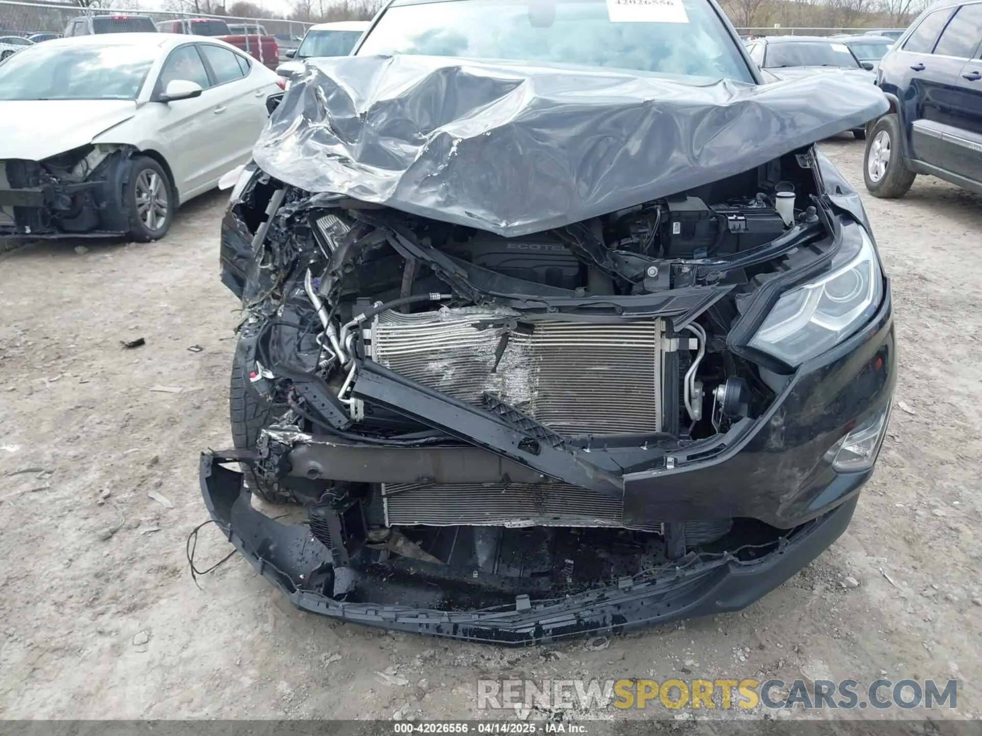 6 Photograph of a damaged car 2GNAXUEV1K6111962 CHEVROLET EQUINOX 2019