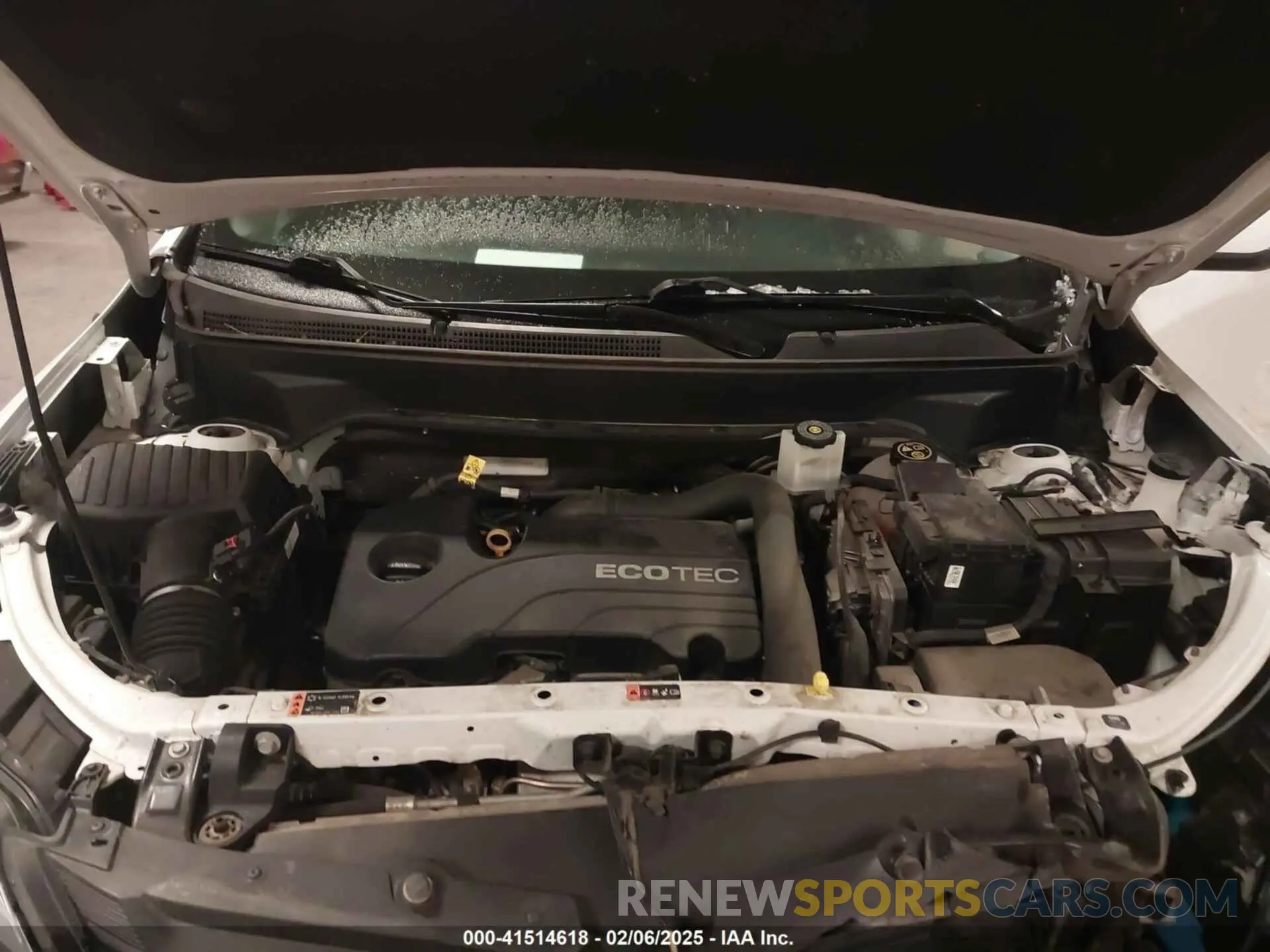 10 Photograph of a damaged car 2GNAXUEV1K6253454 CHEVROLET EQUINOX 2019