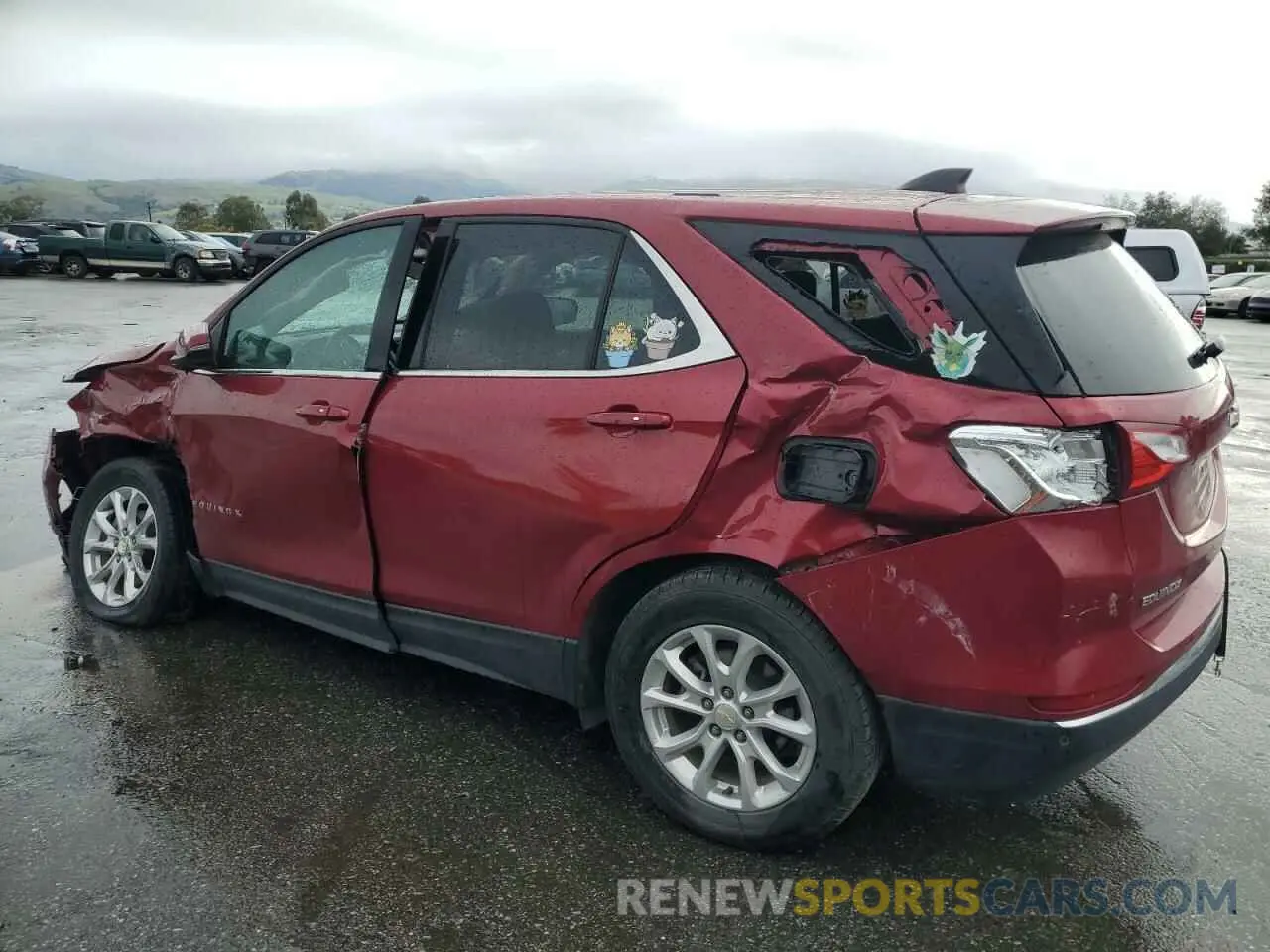 2 Фотография поврежденного автомобиля 2GNAXUEV1K6284008 CHEVROLET EQUINOX 2019