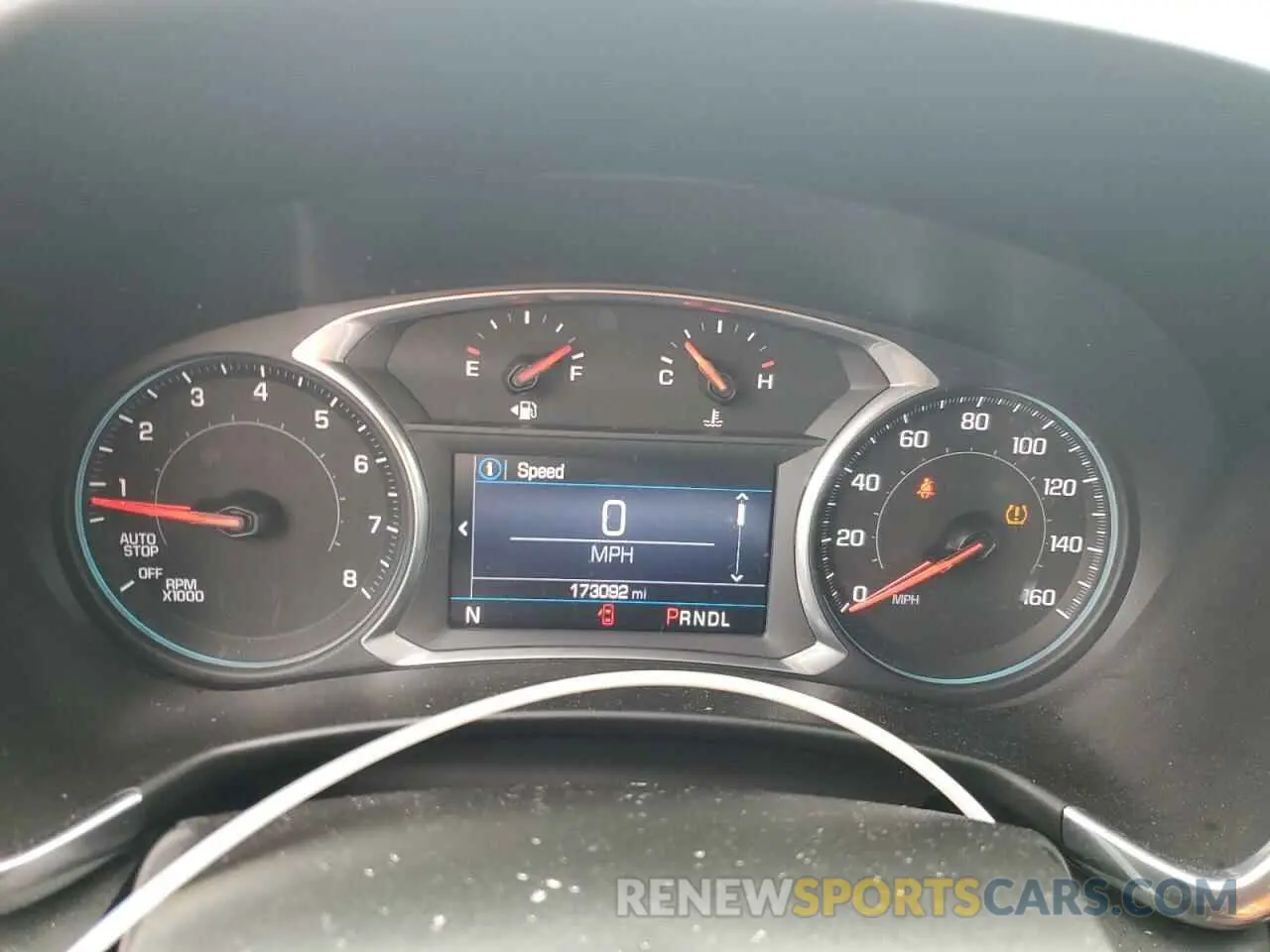 9 Photograph of a damaged car 2GNAXUEV2K6134554 CHEVROLET EQUINOX 2019