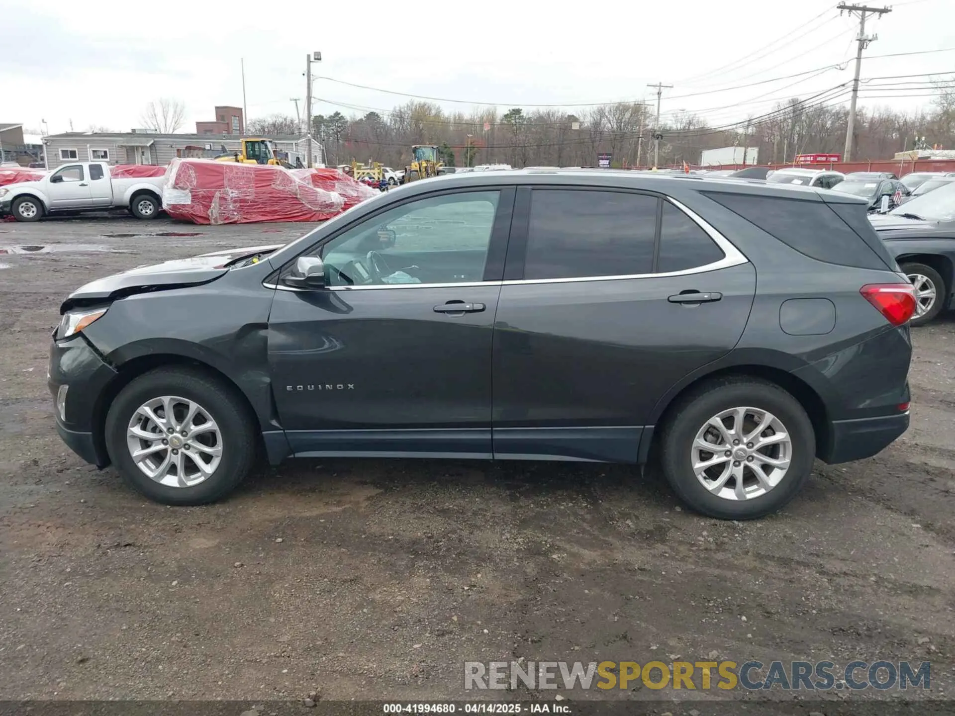 14 Photograph of a damaged car 2GNAXUEV2K6173922 CHEVROLET EQUINOX 2019
