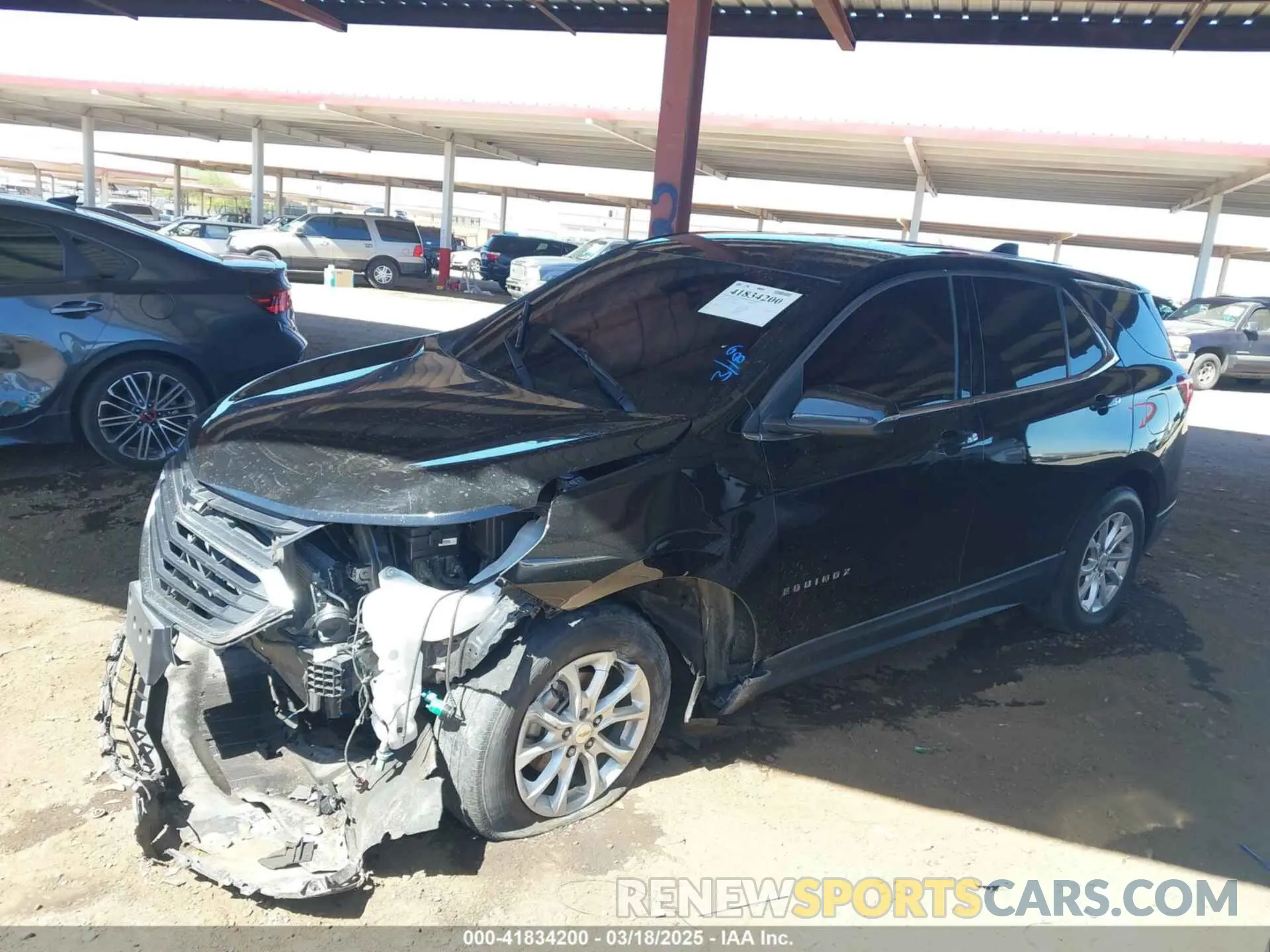 14 Photograph of a damaged car 2GNAXUEV2K6197850 CHEVROLET EQUINOX 2019