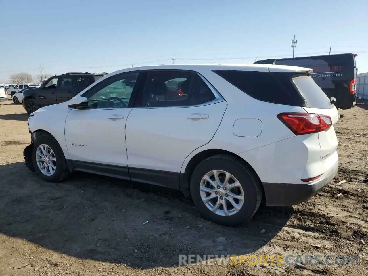 2 Photograph of a damaged car 2GNAXUEV3K6137771 CHEVROLET EQUINOX 2019