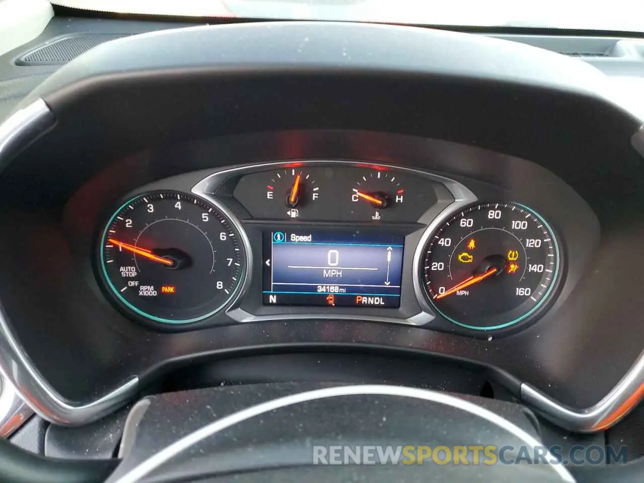 9 Photograph of a damaged car 2GNAXUEV3K6192754 CHEVROLET EQUINOX 2019