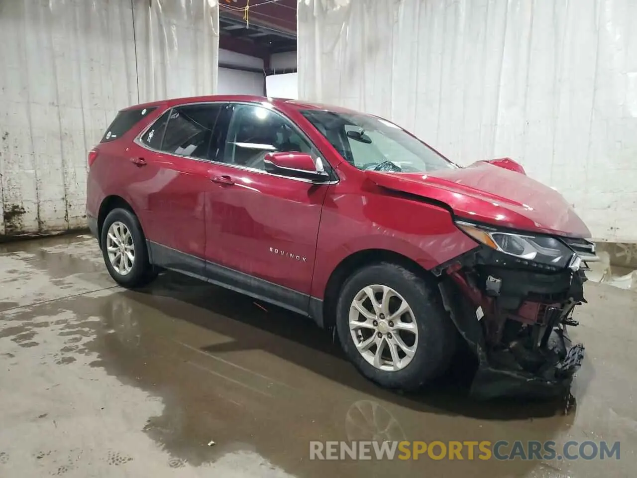 4 Photograph of a damaged car 2GNAXUEV3K6265816 CHEVROLET EQUINOX 2019