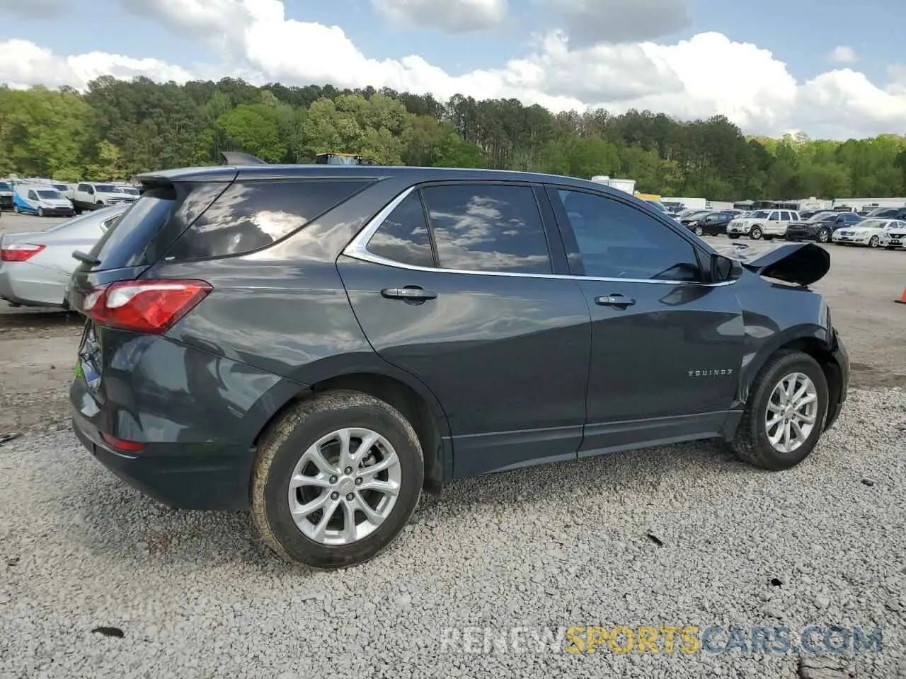 3 Photograph of a damaged car 2GNAXUEV4K6165000 CHEVROLET EQUINOX 2019
