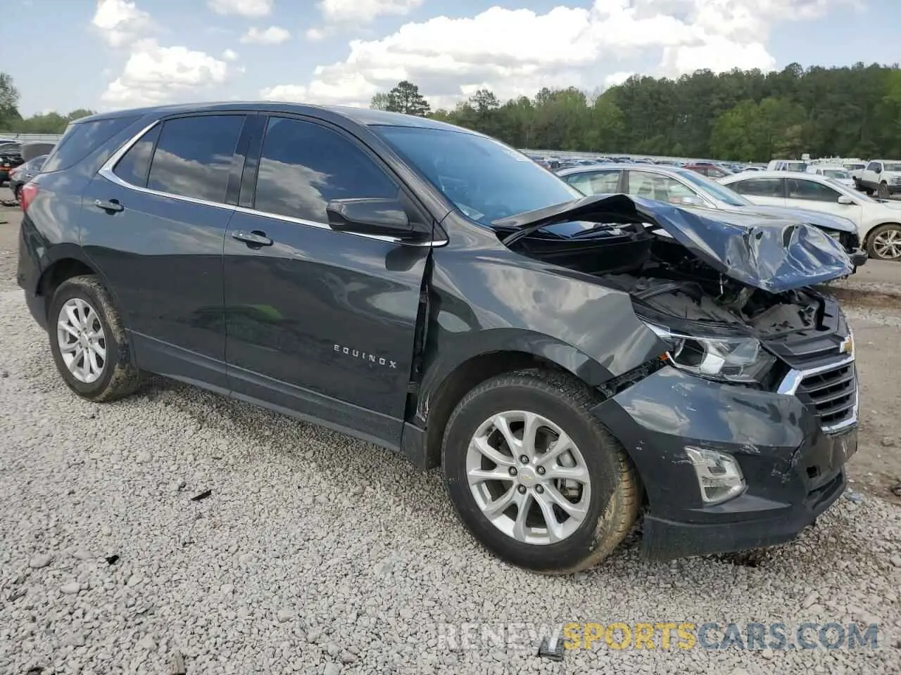 4 Photograph of a damaged car 2GNAXUEV4K6165000 CHEVROLET EQUINOX 2019