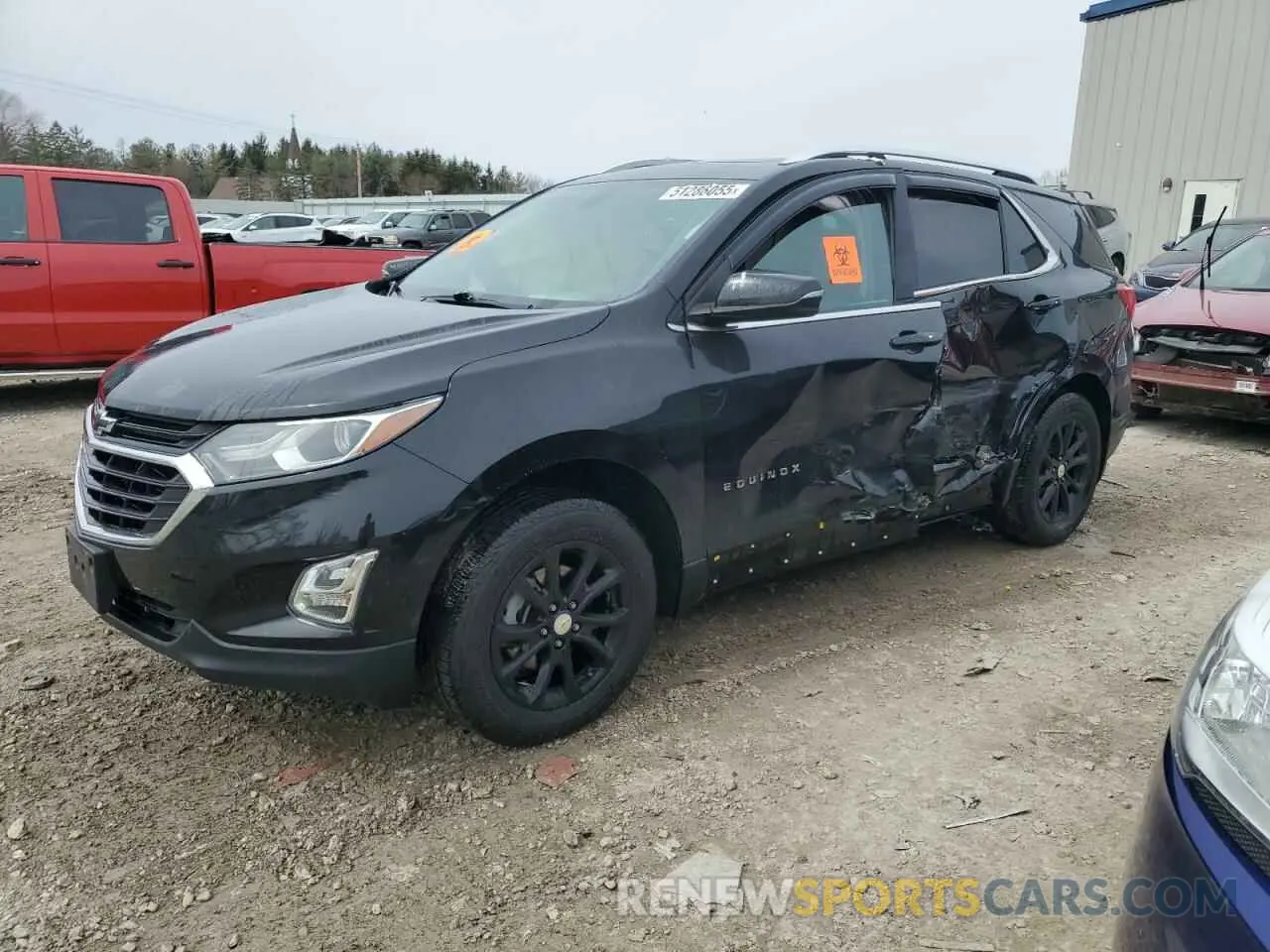 1 Фотография поврежденного автомобиля 2GNAXUEV4K6244926 CHEVROLET EQUINOX 2019