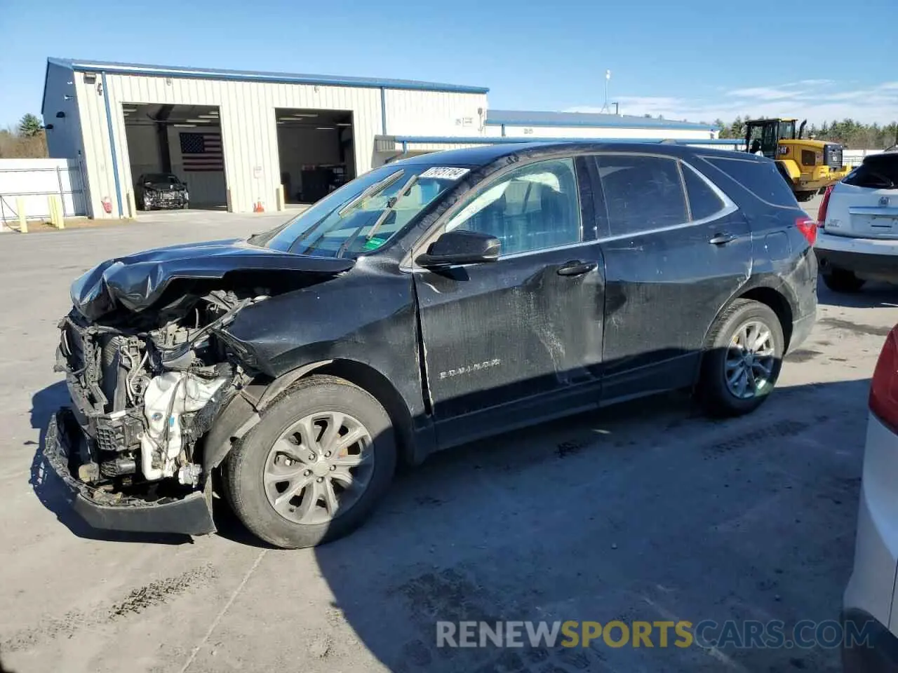1 Photograph of a damaged car 2GNAXUEV5K6114685 CHEVROLET EQUINOX 2019