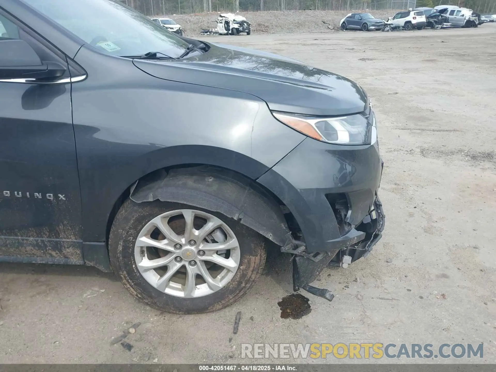6 Photograph of a damaged car 2GNAXUEV5K6205312 CHEVROLET EQUINOX 2019