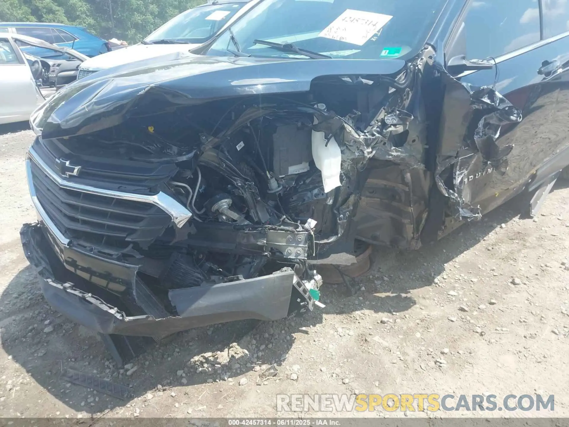 6 Photograph of a damaged car 2GNAXUEV5K6222787 CHEVROLET EQUINOX 2019