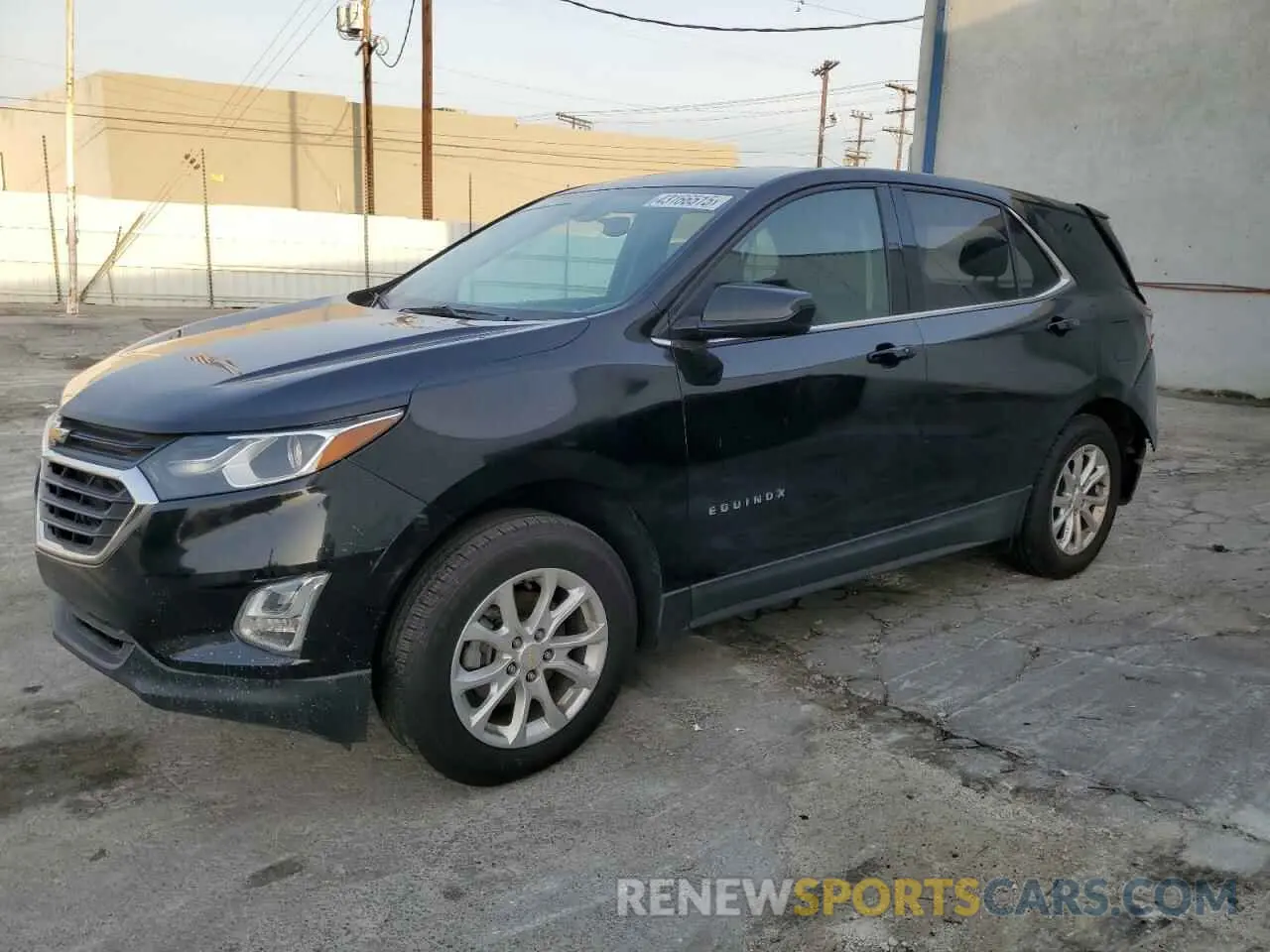 1 Фотография поврежденного автомобиля 2GNAXUEV5K6256292 CHEVROLET EQUINOX 2019