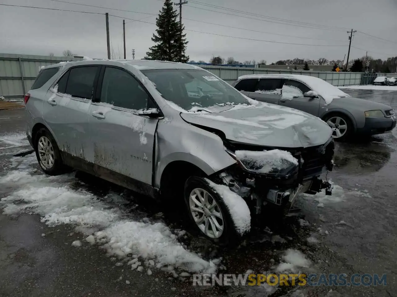4 Photograph of a damaged car 2GNAXUEV5K6257300 CHEVROLET EQUINOX 2019