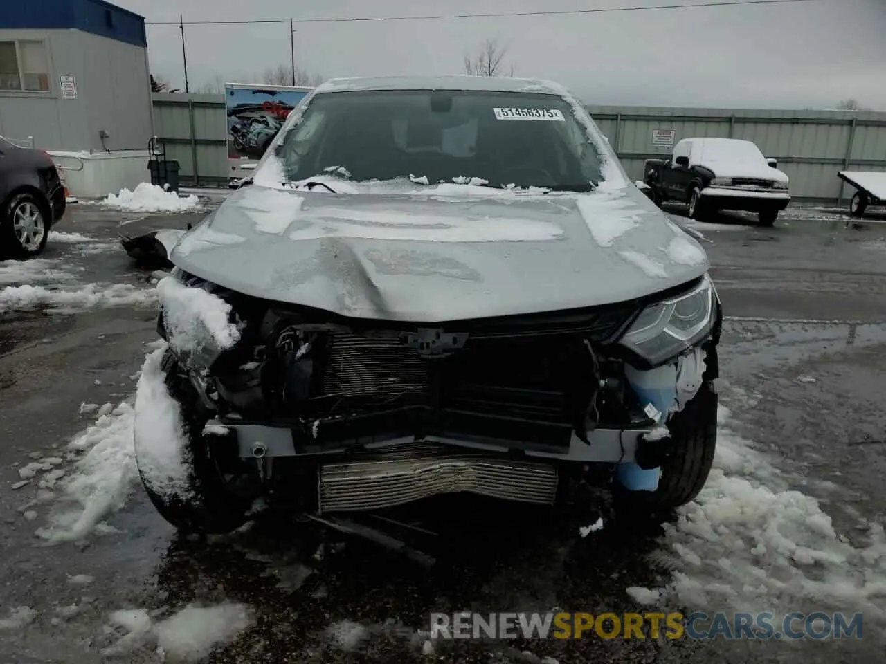 5 Photograph of a damaged car 2GNAXUEV5K6257300 CHEVROLET EQUINOX 2019