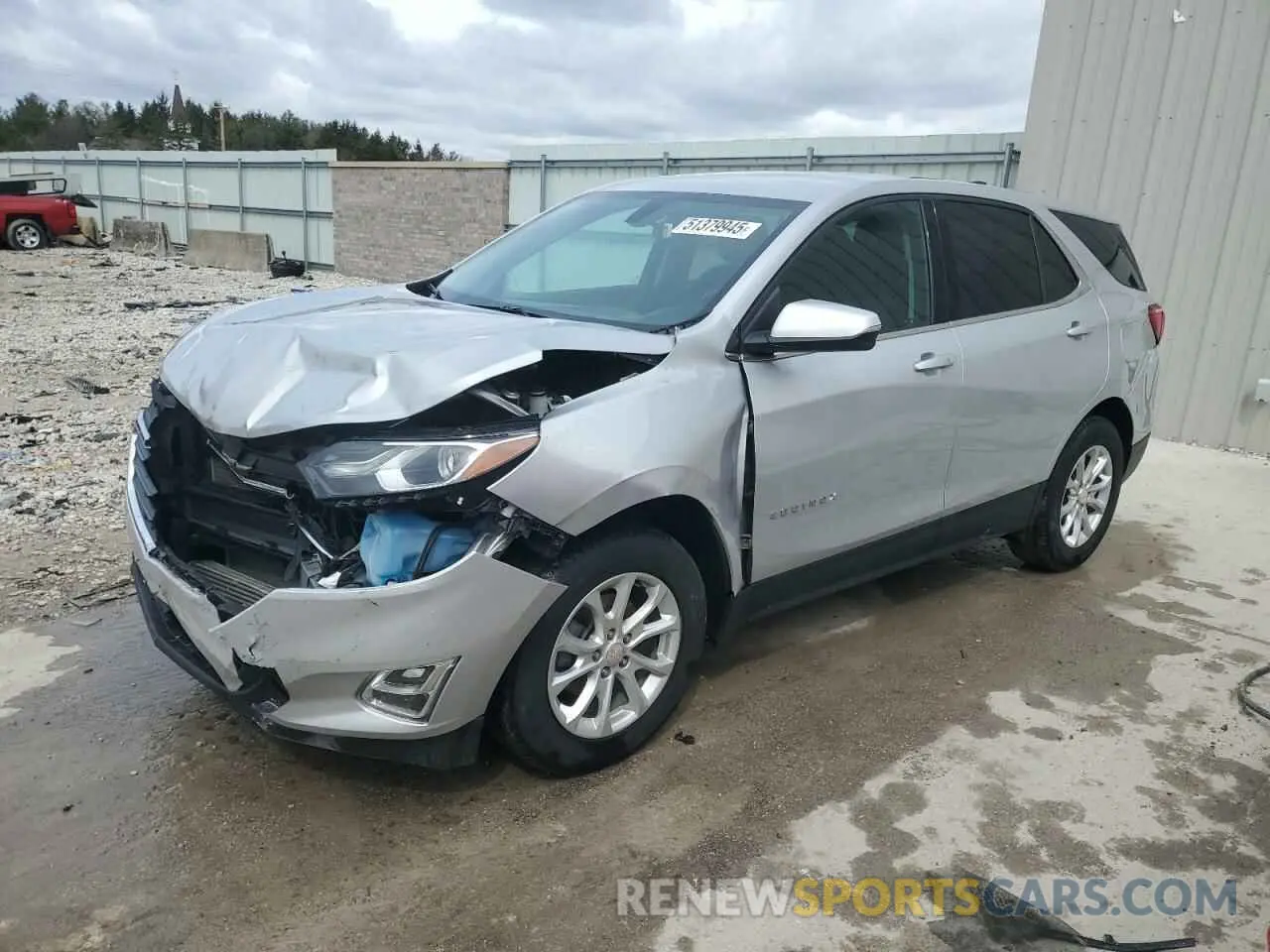 1 Photograph of a damaged car 2GNAXUEV5K6261427 CHEVROLET EQUINOX 2019