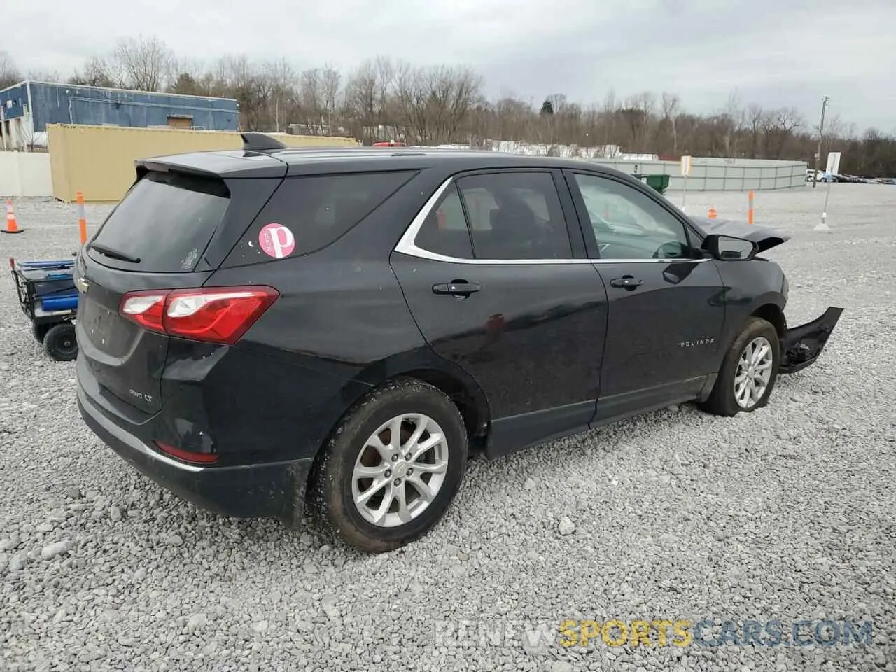 3 Photograph of a damaged car 2GNAXUEV5K6283928 CHEVROLET EQUINOX 2019