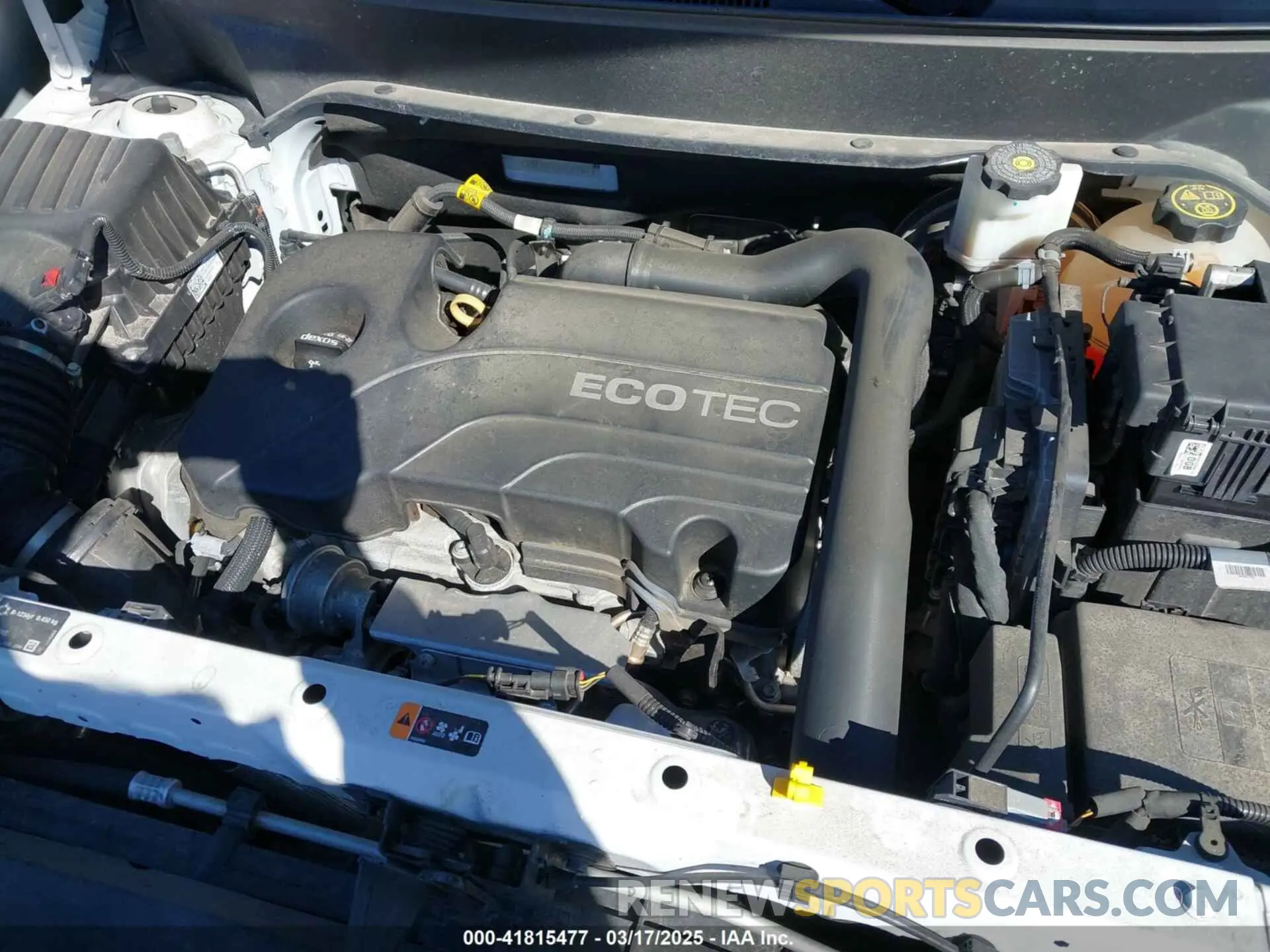 10 Photograph of a damaged car 2GNAXUEV6K6183367 CHEVROLET EQUINOX 2019