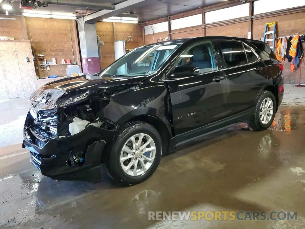 1 Photograph of a damaged car 2GNAXUEV6K6257788 CHEVROLET EQUINOX 2019