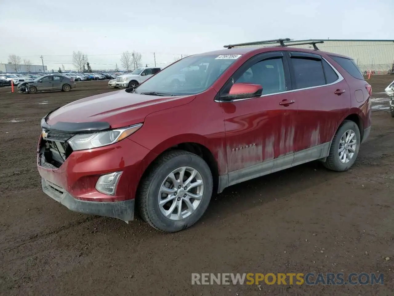 1 Photograph of a damaged car 2GNAXUEV8K6117371 CHEVROLET EQUINOX 2019
