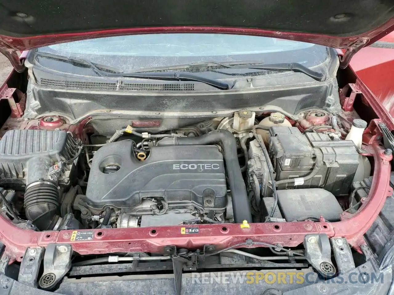 12 Photograph of a damaged car 2GNAXUEV8K6117371 CHEVROLET EQUINOX 2019