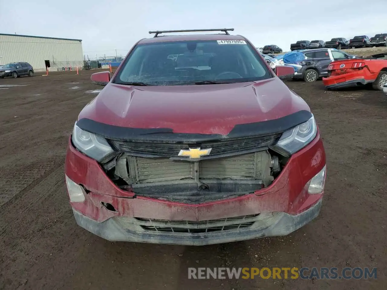 5 Photograph of a damaged car 2GNAXUEV8K6117371 CHEVROLET EQUINOX 2019