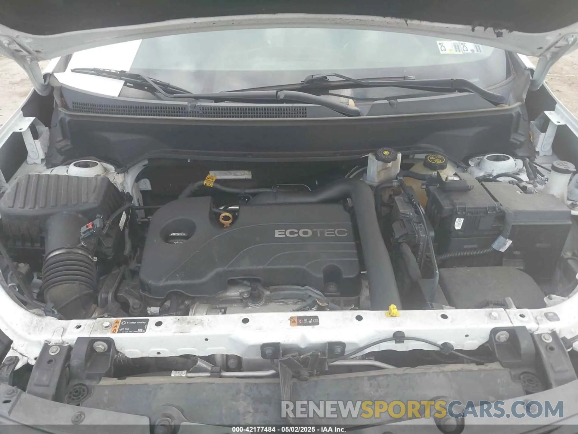 10 Photograph of a damaged car 2GNAXUEV8K6224713 CHEVROLET EQUINOX 2019