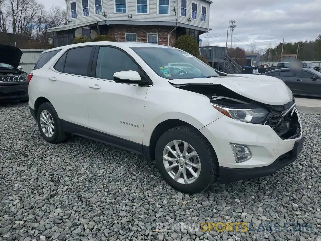 4 Фотография поврежденного автомобиля 2GNAXUEV9K6128458 CHEVROLET EQUINOX 2019