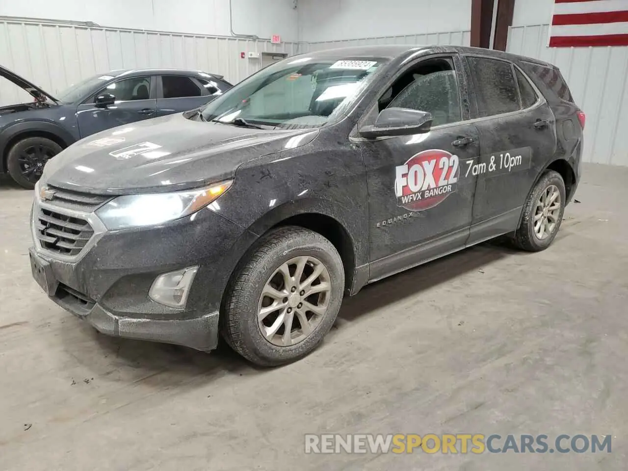 1 Photograph of a damaged car 2GNAXUEV9K6148435 CHEVROLET EQUINOX 2019