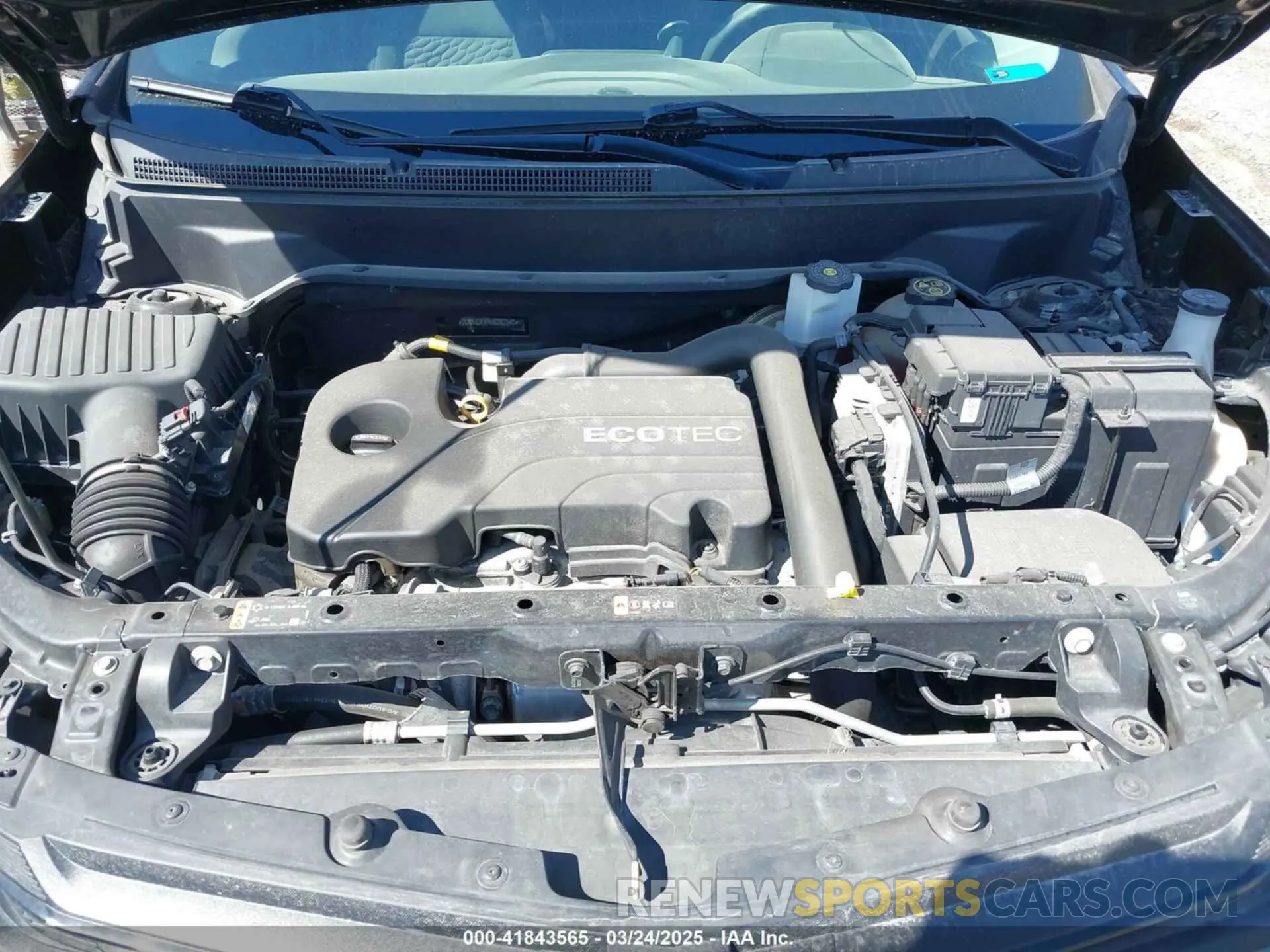10 Photograph of a damaged car 2GNAXUEV9K6202350 CHEVROLET EQUINOX 2019
