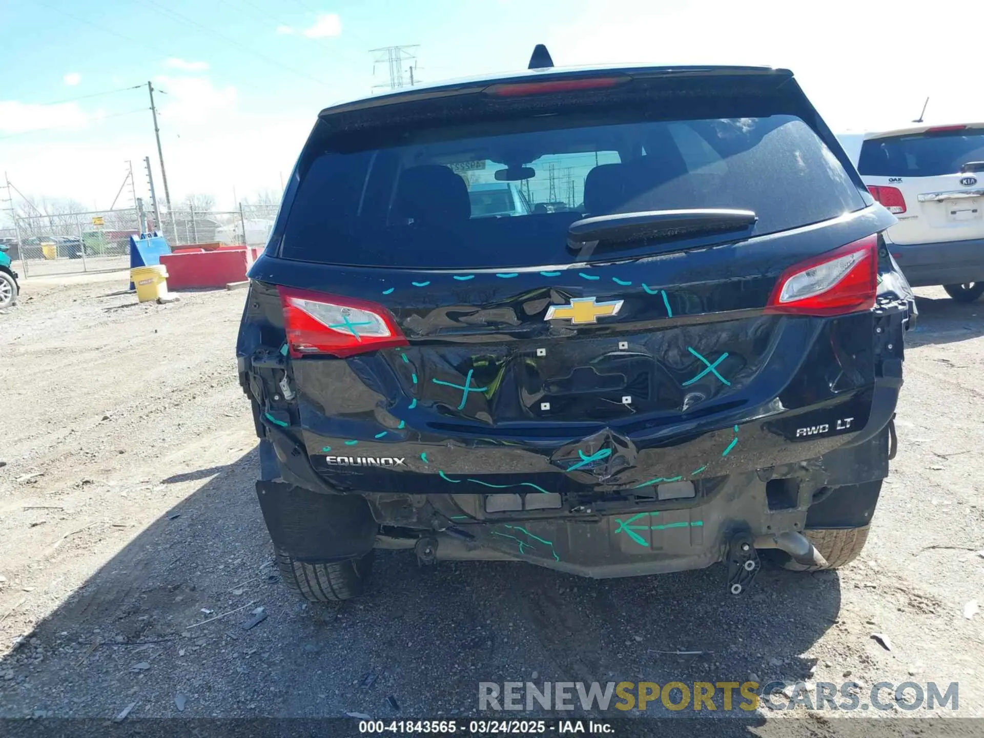 16 Photograph of a damaged car 2GNAXUEV9K6202350 CHEVROLET EQUINOX 2019