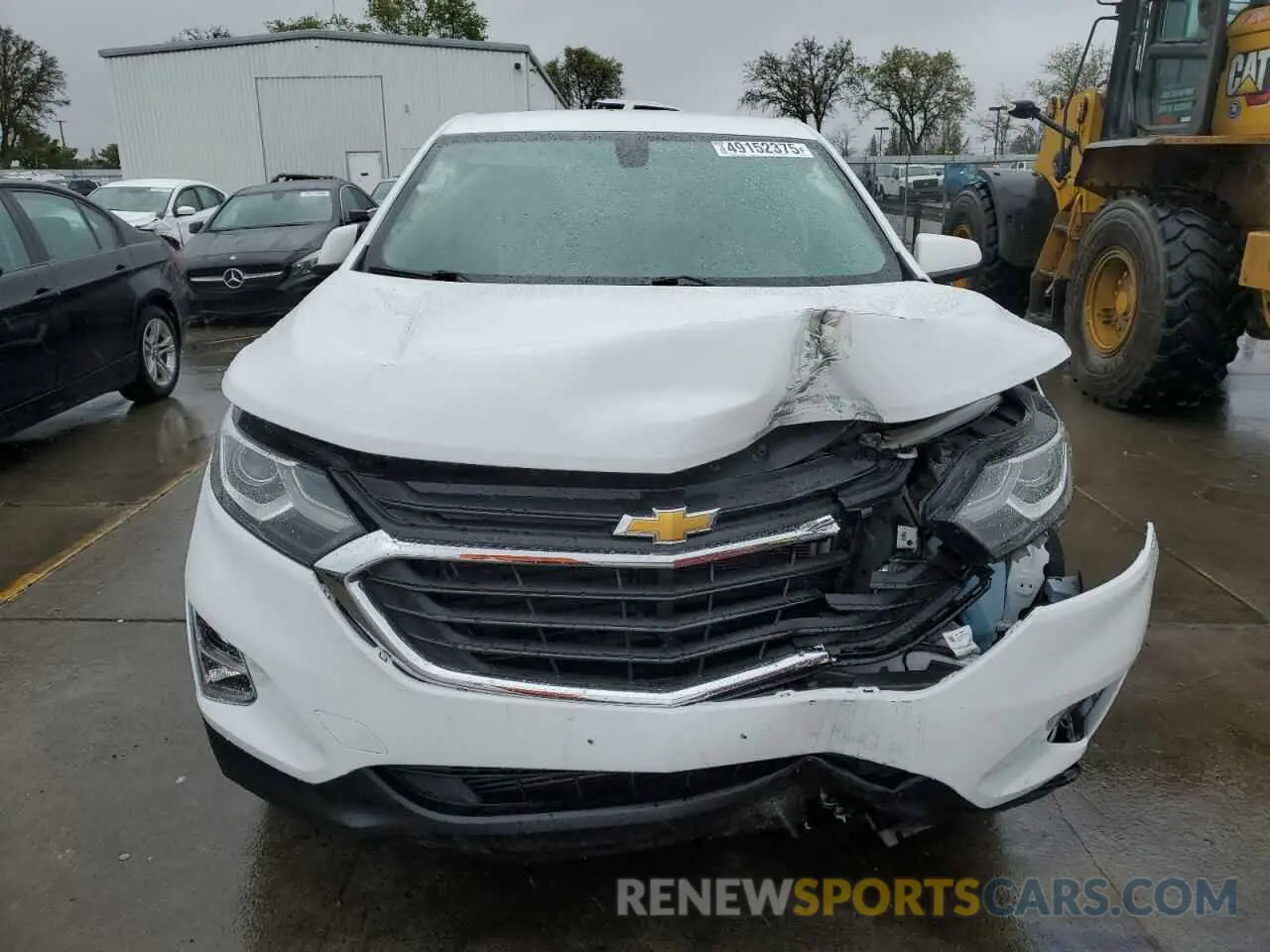 5 Photograph of a damaged car 2GNAXUEV9K6290882 CHEVROLET EQUINOX 2019