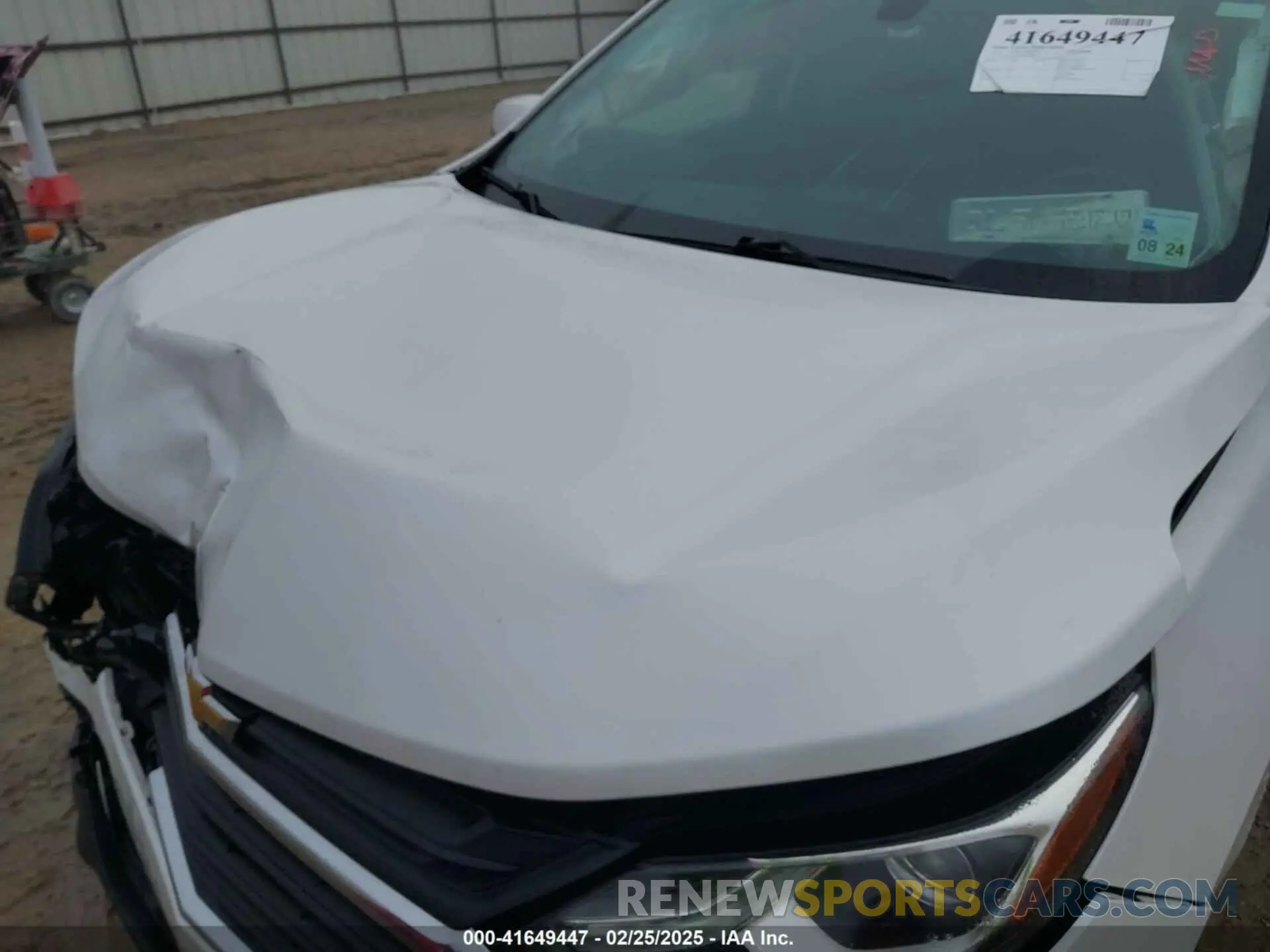 10 Photograph of a damaged car 2GNAXUEVXK6254229 CHEVROLET EQUINOX 2019