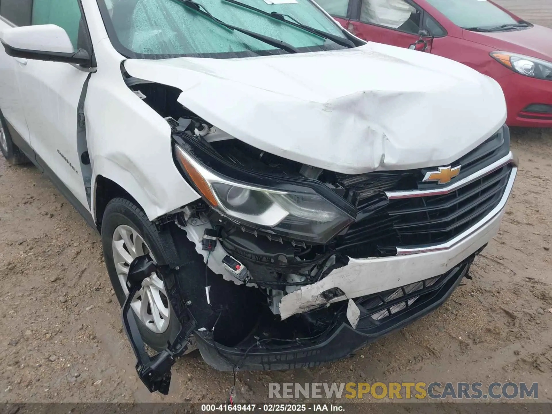 6 Photograph of a damaged car 2GNAXUEVXK6254229 CHEVROLET EQUINOX 2019