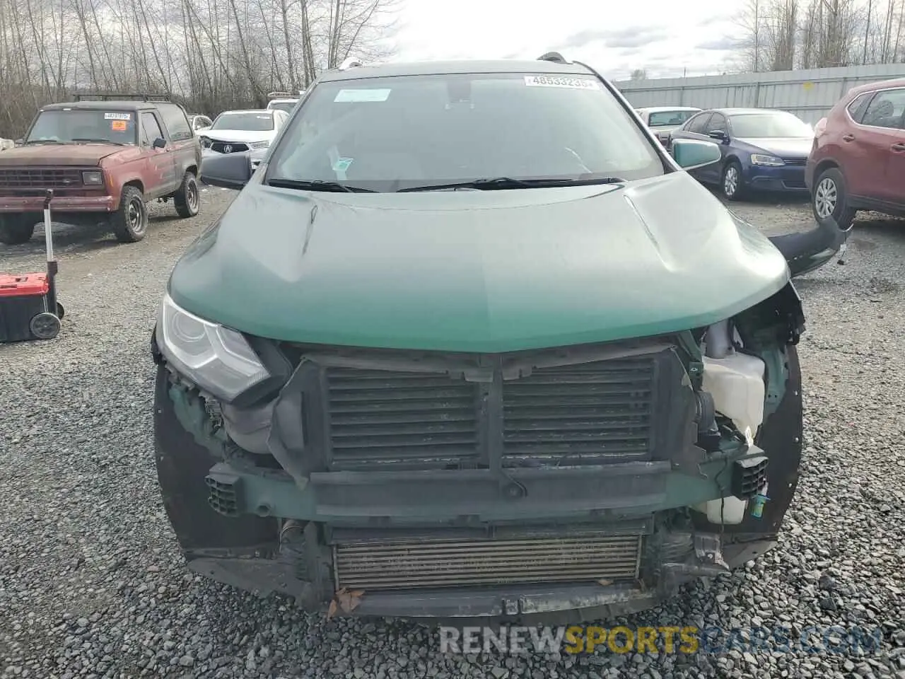 5 Photograph of a damaged car 2GNAXVEX2K6173376 CHEVROLET EQUINOX 2019