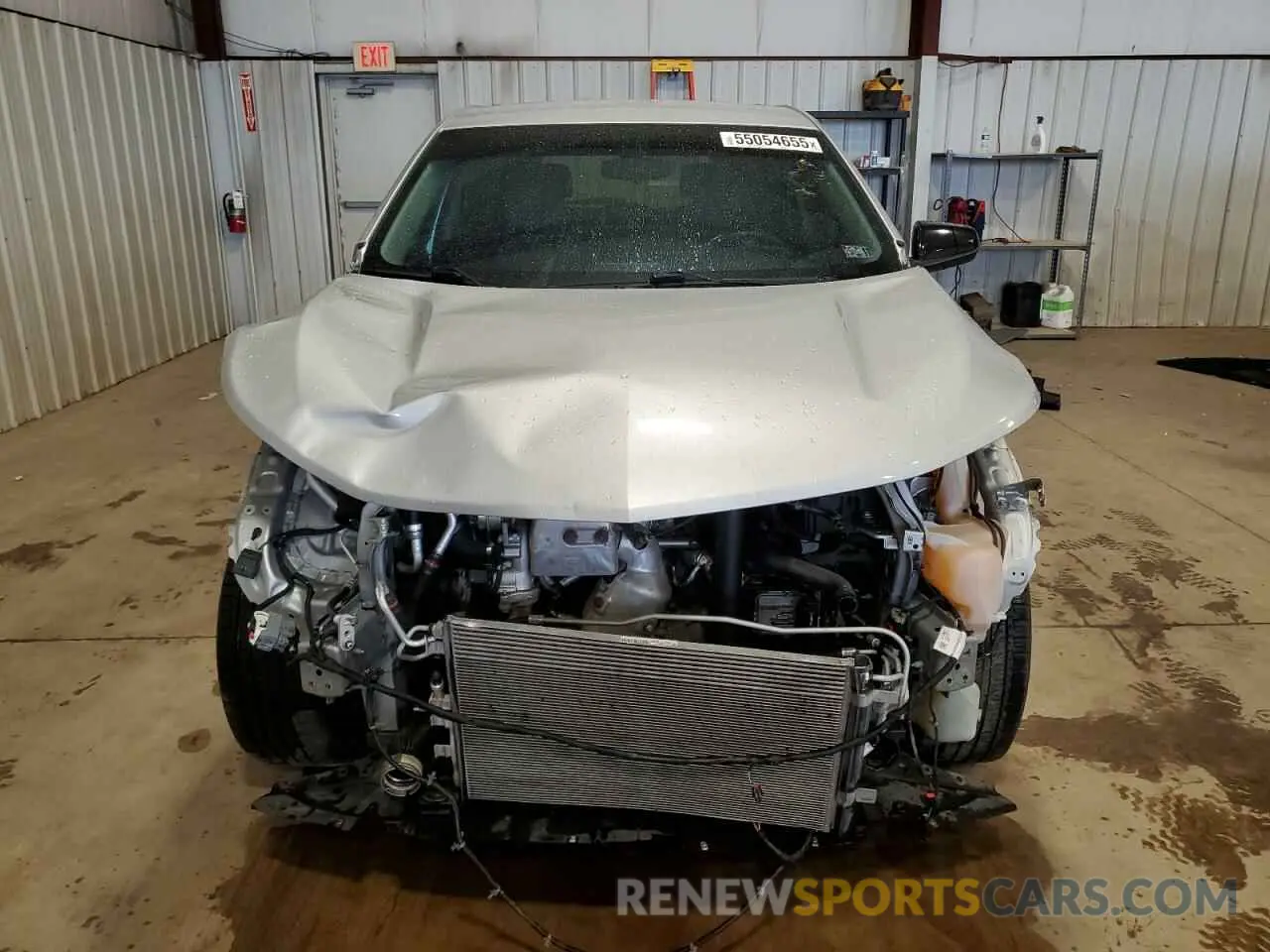 5 Photograph of a damaged car 2GNAXVEX2K6267936 CHEVROLET EQUINOX 2019