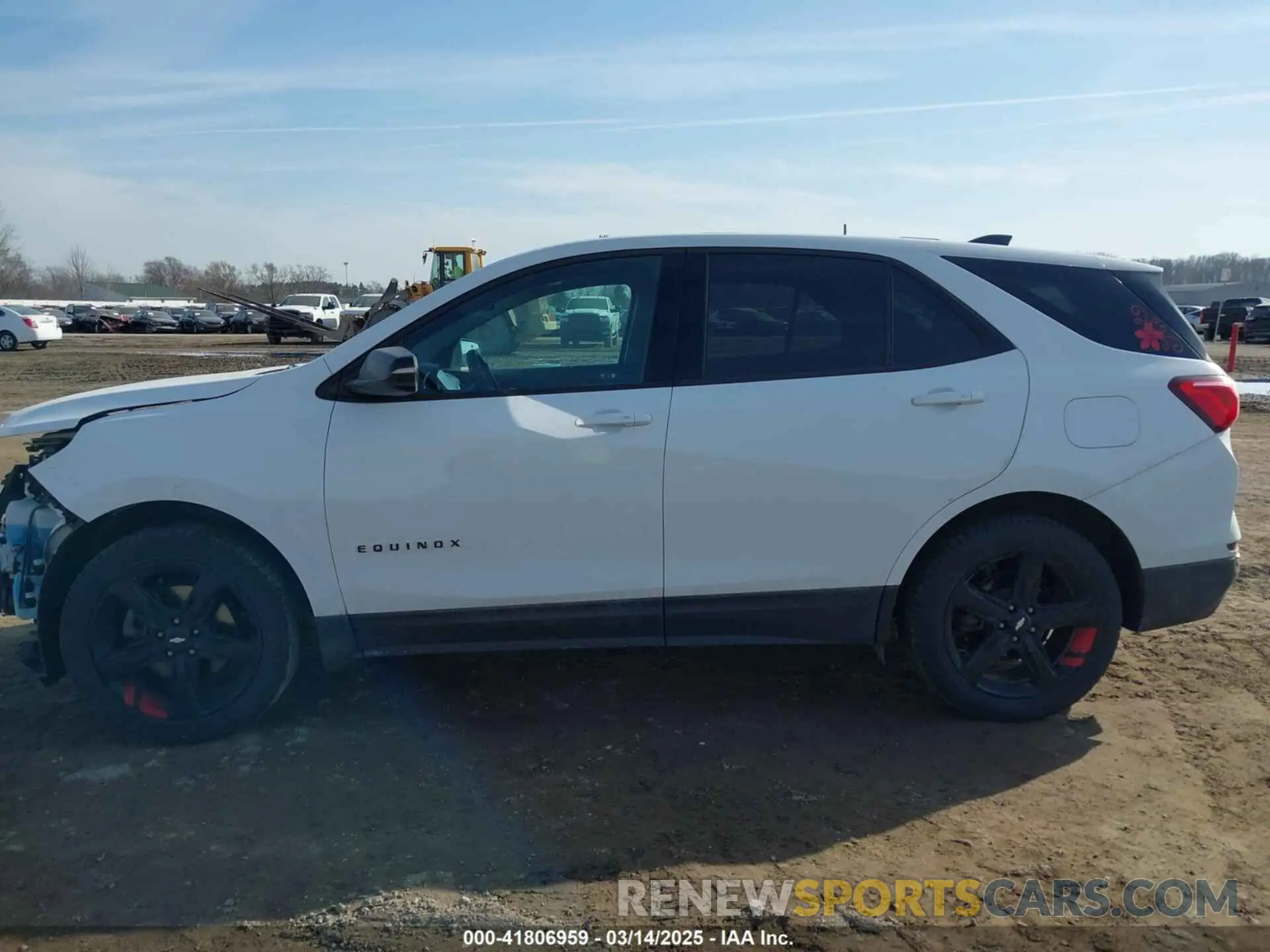 14 Photograph of a damaged car 2GNAXVEXXK6221349 CHEVROLET EQUINOX 2019