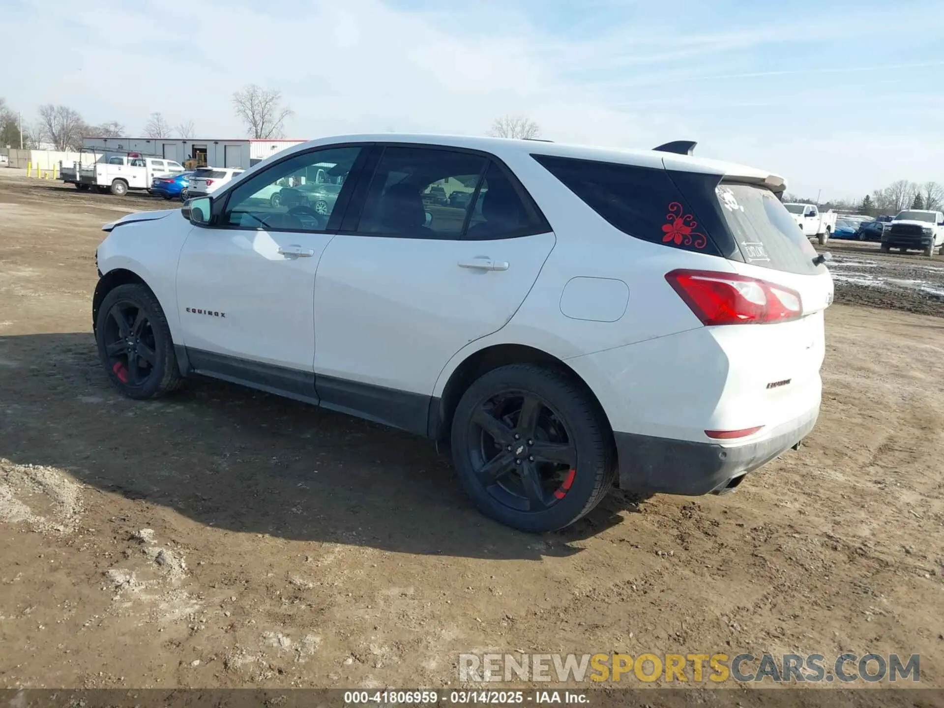 3 Photograph of a damaged car 2GNAXVEXXK6221349 CHEVROLET EQUINOX 2019