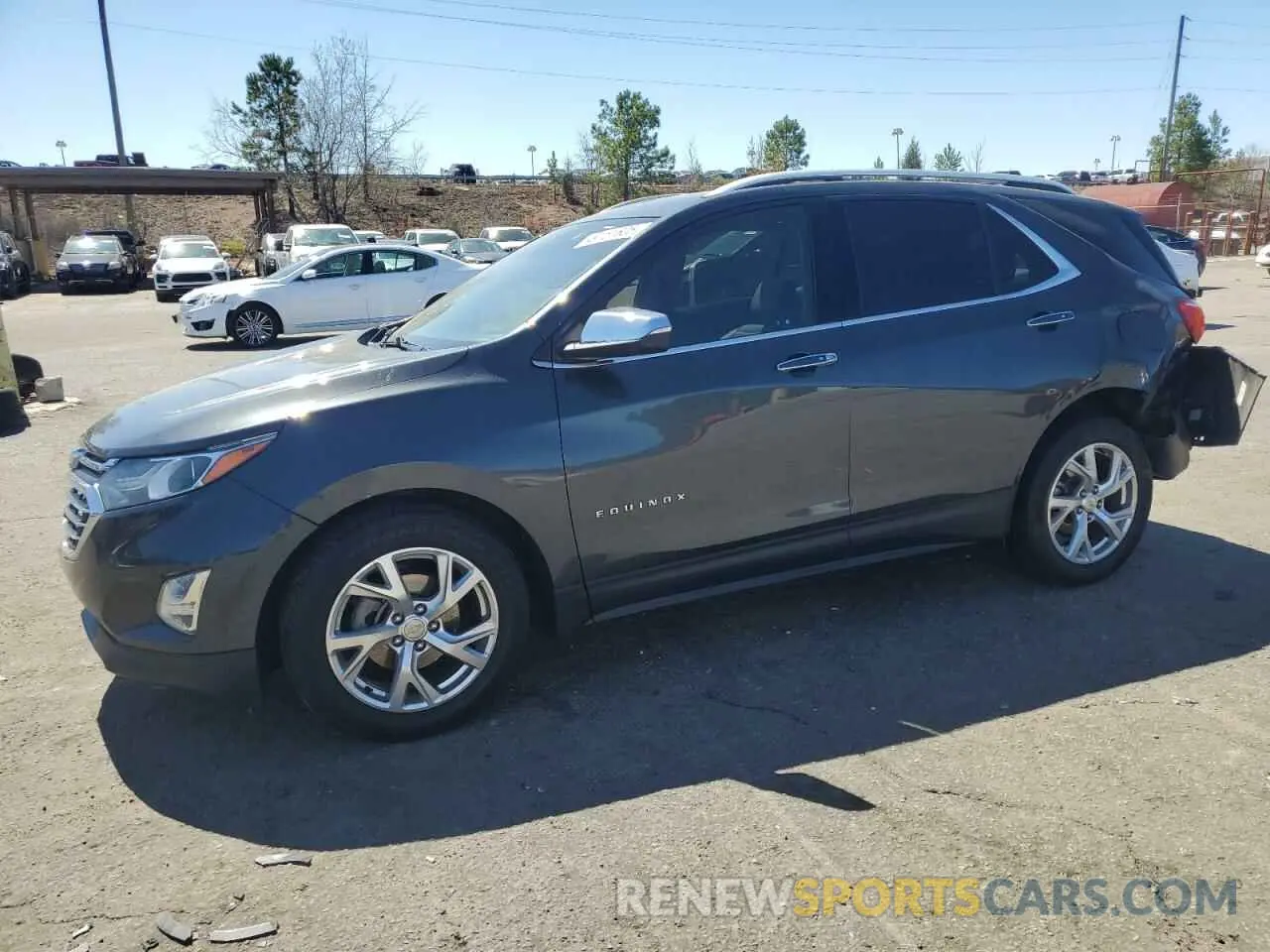 1 Photograph of a damaged car 2GNAXXEV4K6249383 CHEVROLET EQUINOX 2019