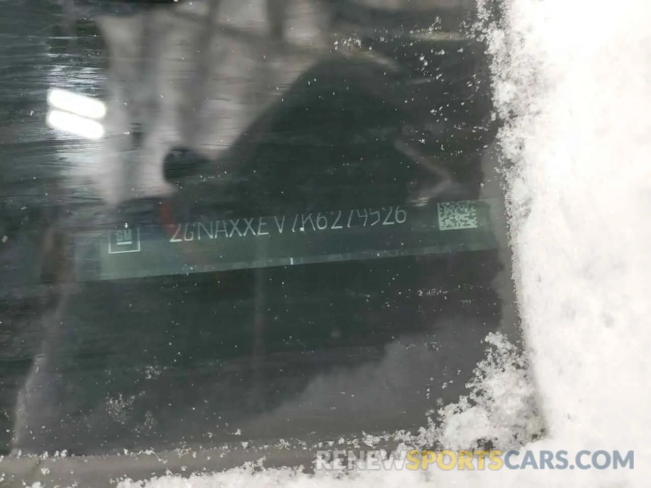 13 Photograph of a damaged car 2GNAXXEV7K6279526 CHEVROLET EQUINOX 2019