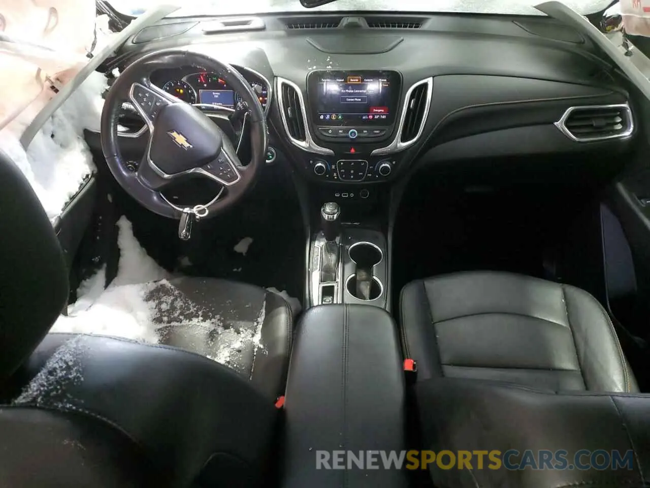 8 Photograph of a damaged car 2GNAXXEV7K6279526 CHEVROLET EQUINOX 2019