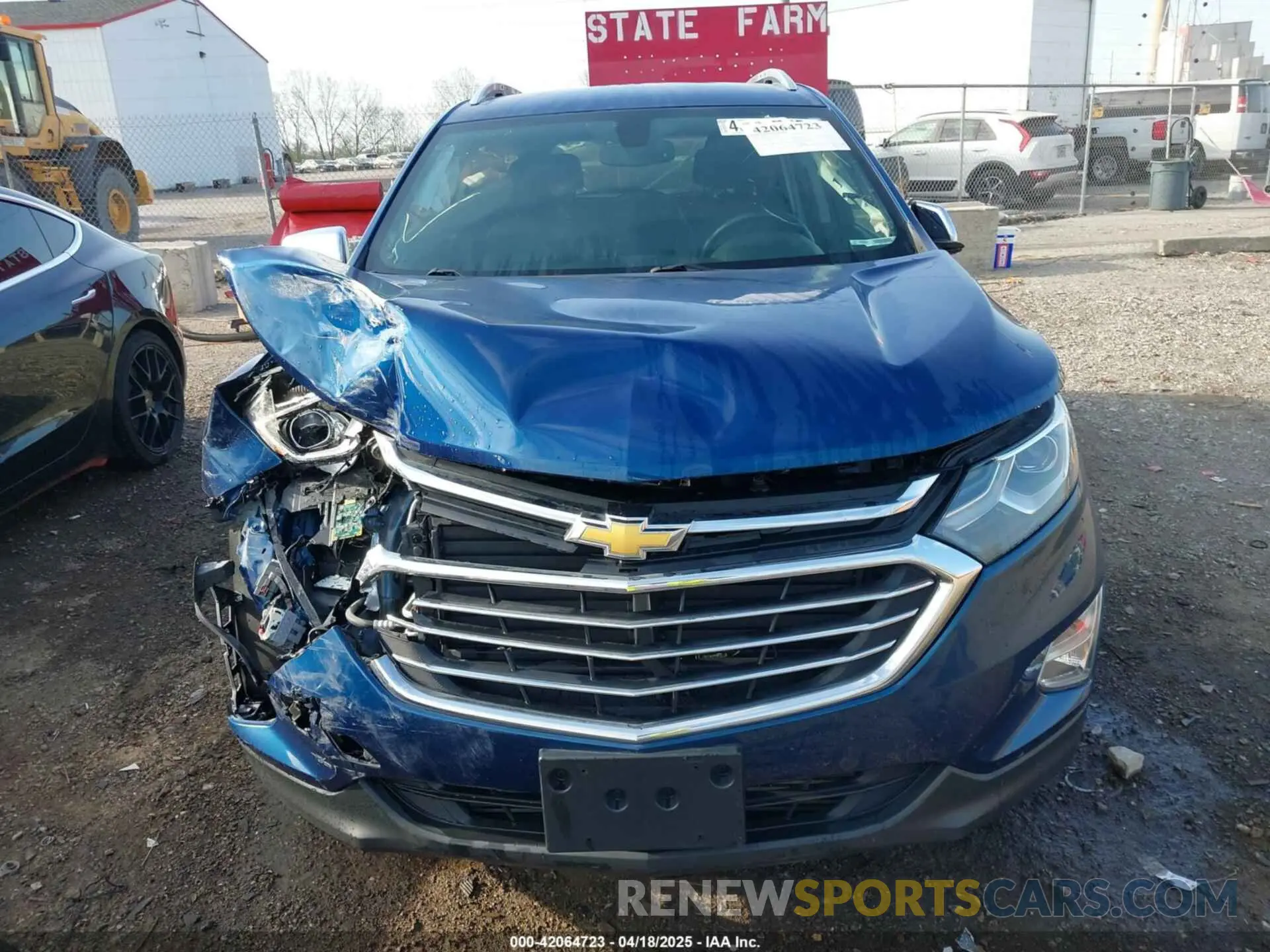 12 Photograph of a damaged car 2GNAXXEV8K6274206 CHEVROLET EQUINOX 2019