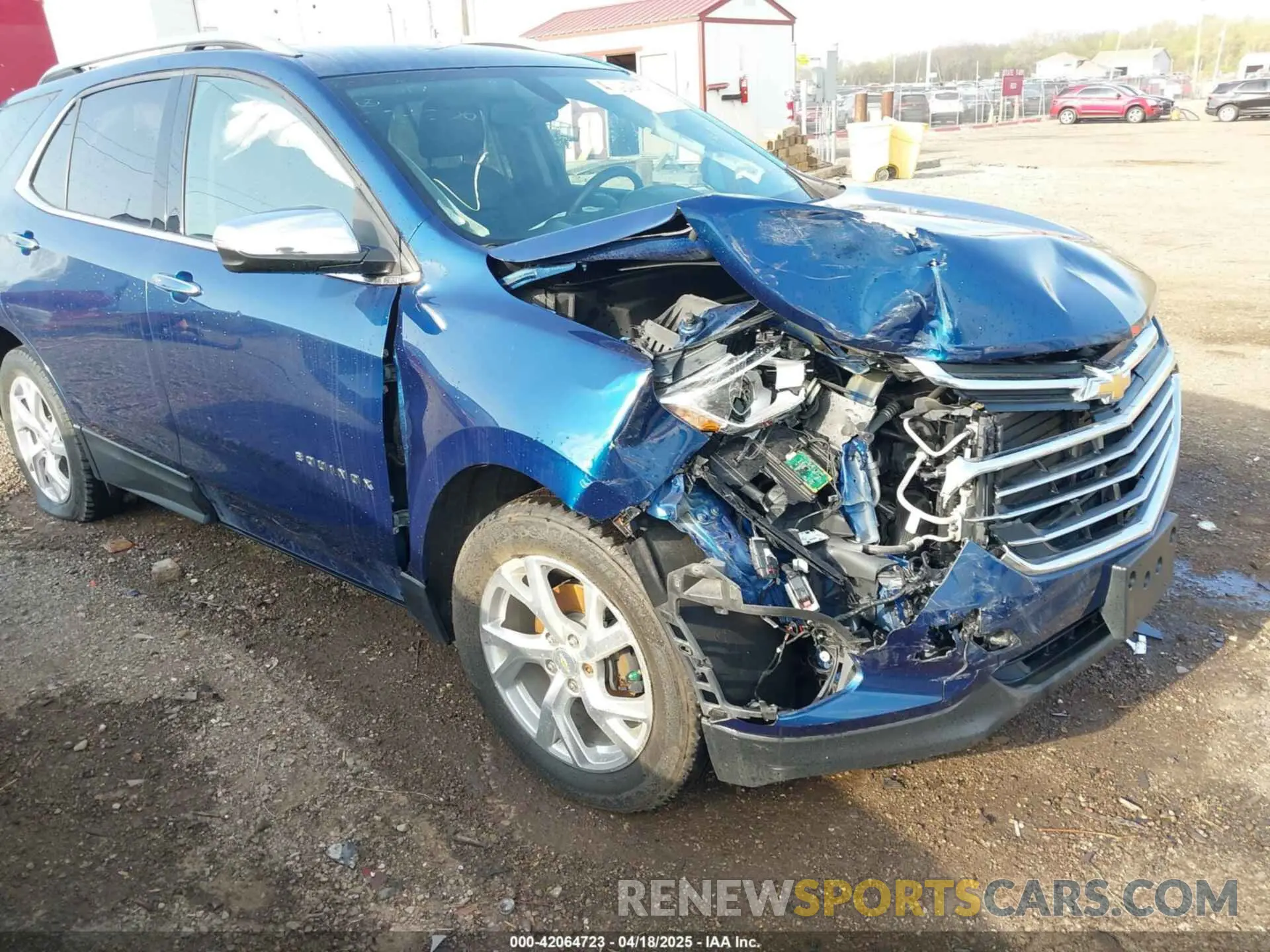 6 Photograph of a damaged car 2GNAXXEV8K6274206 CHEVROLET EQUINOX 2019