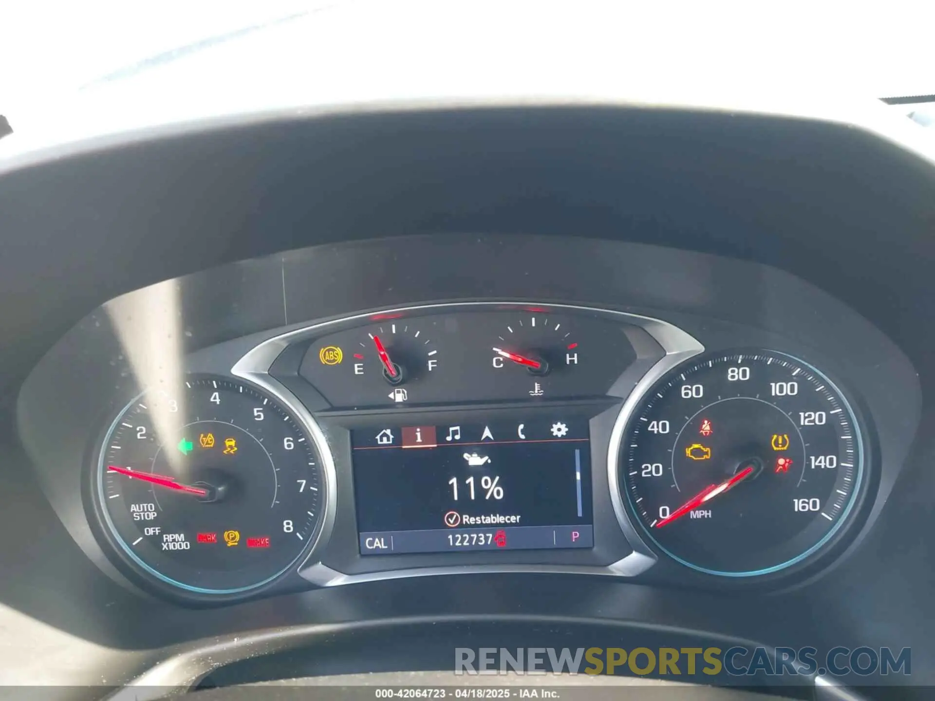 7 Photograph of a damaged car 2GNAXXEV8K6274206 CHEVROLET EQUINOX 2019
