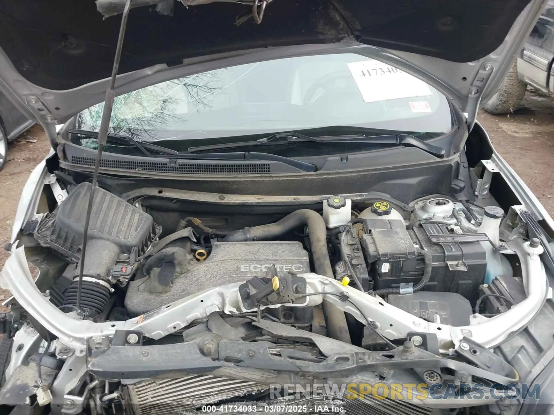 10 Photograph of a damaged car 2GNAXXEV9K6276823 CHEVROLET EQUINOX 2019