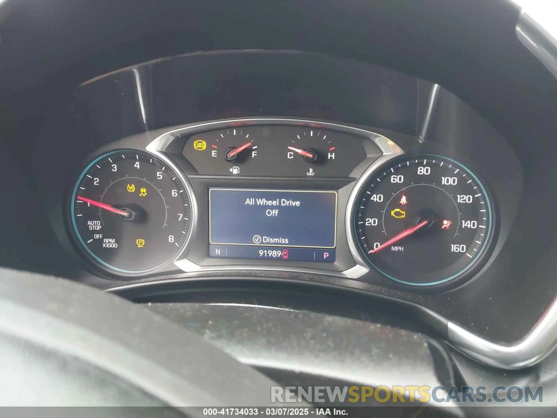7 Photograph of a damaged car 2GNAXXEV9K6276823 CHEVROLET EQUINOX 2019
